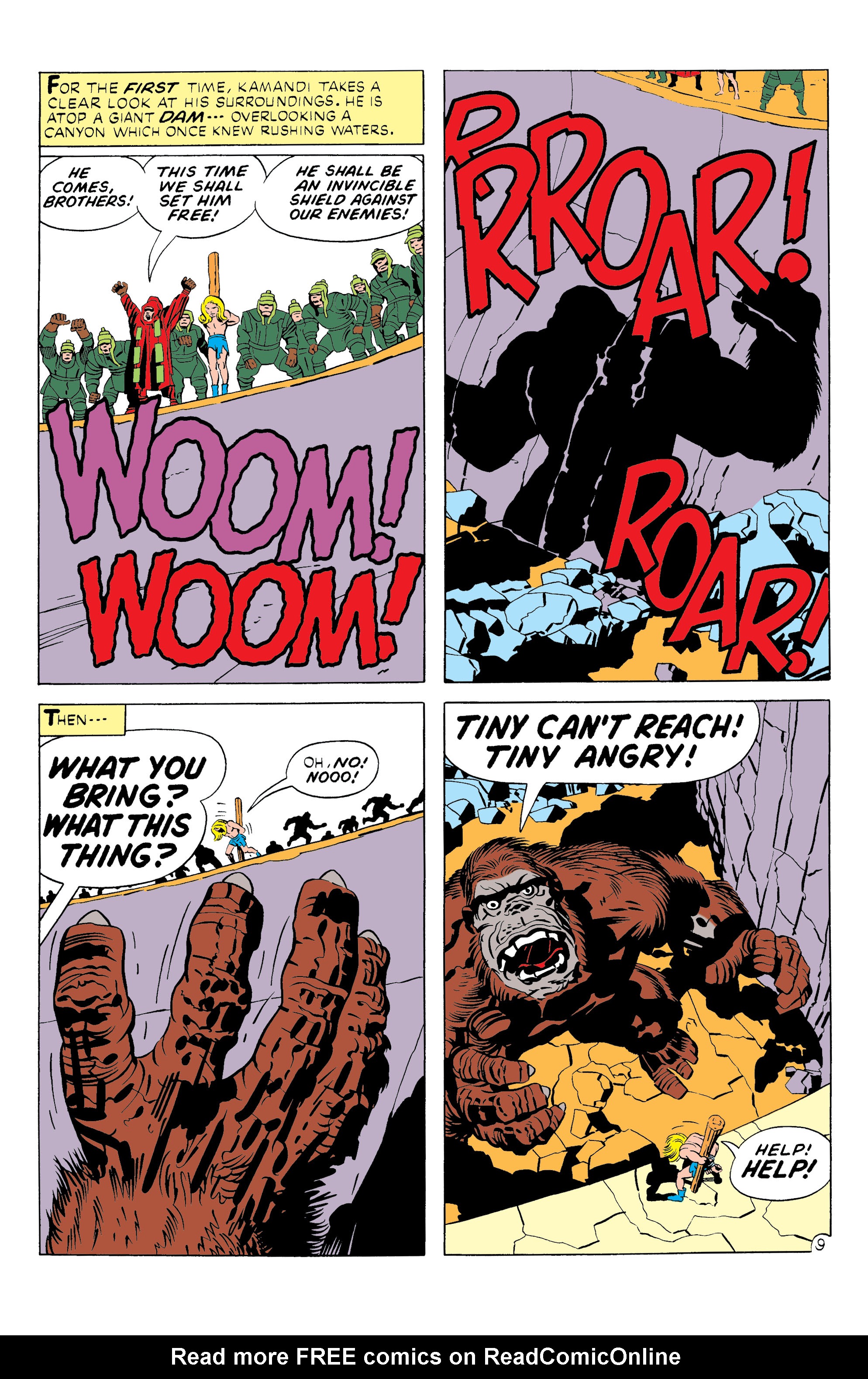 Read online Kamandi, The Last Boy On Earth comic -  Issue #7 - 9