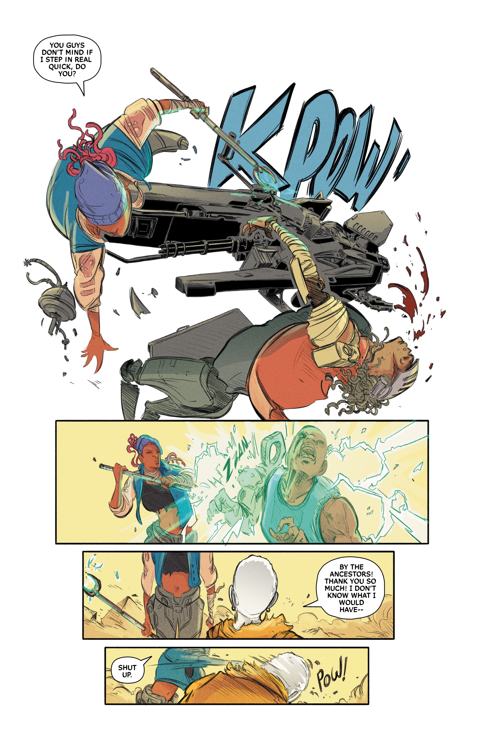 Read online Land of the Living Gods comic -  Issue #1 - 21