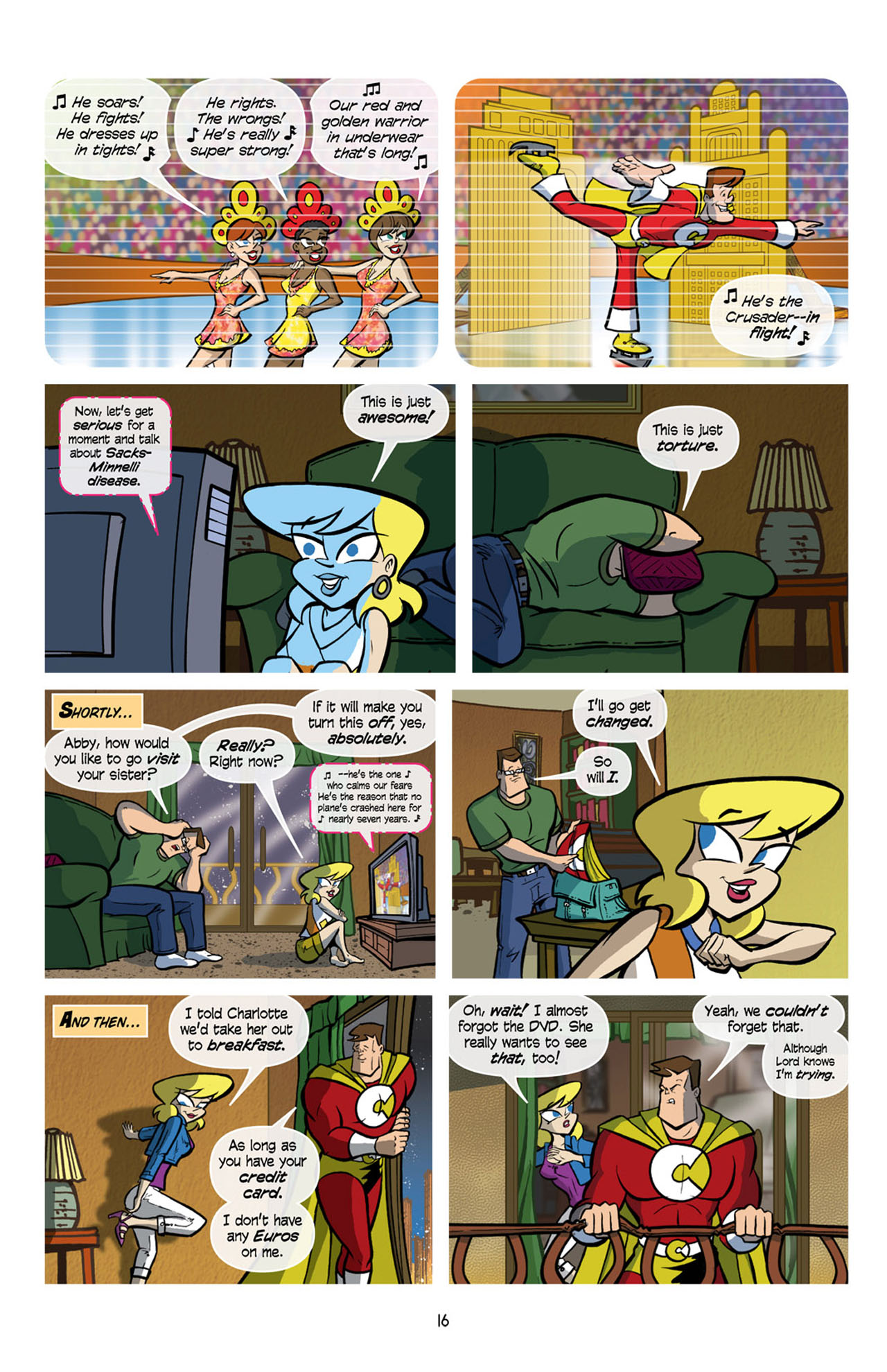 Read online Love and Capes comic -  Issue #8 - 18