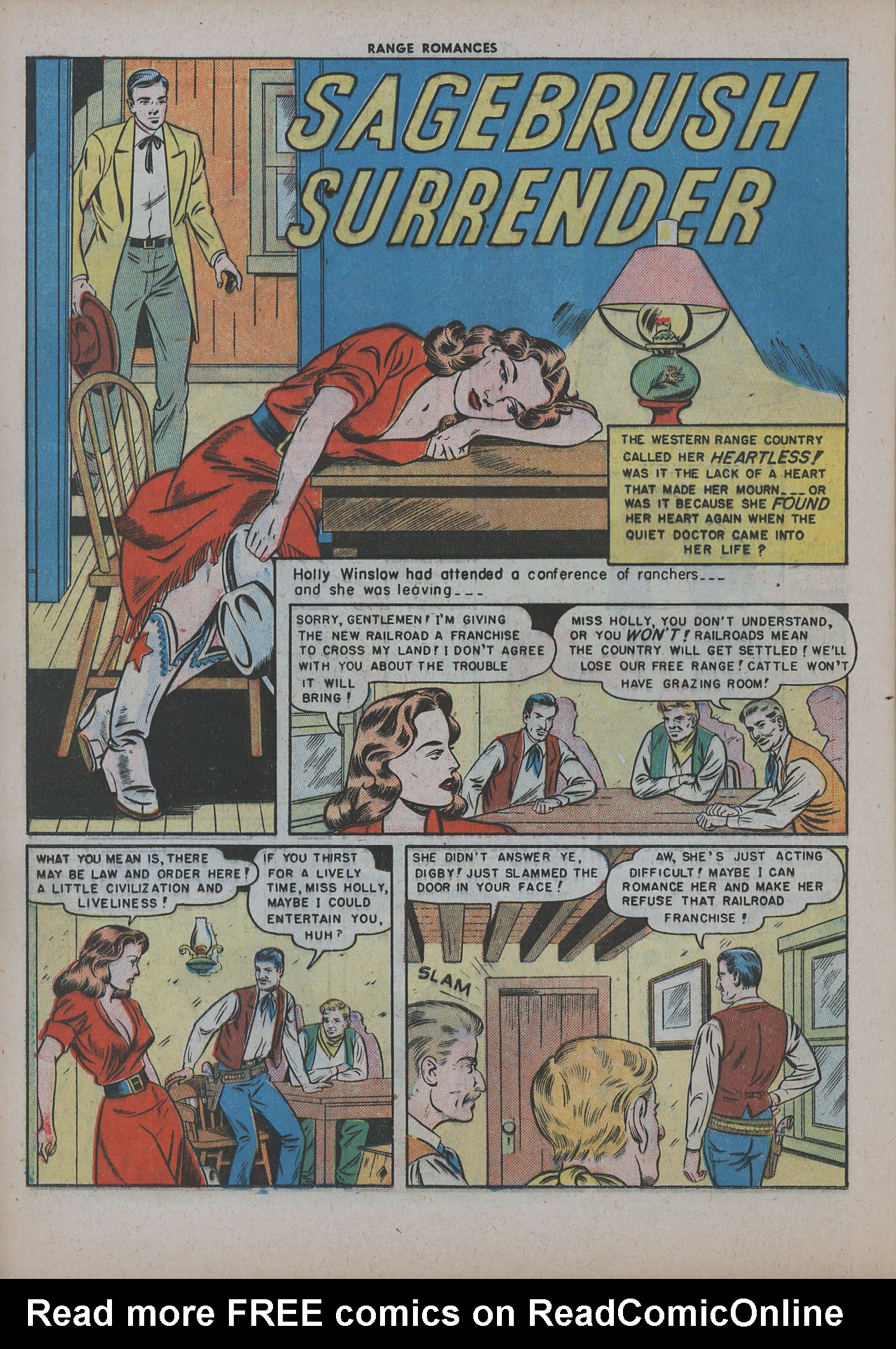 Read online Range Romances comic -  Issue #4 - 12
