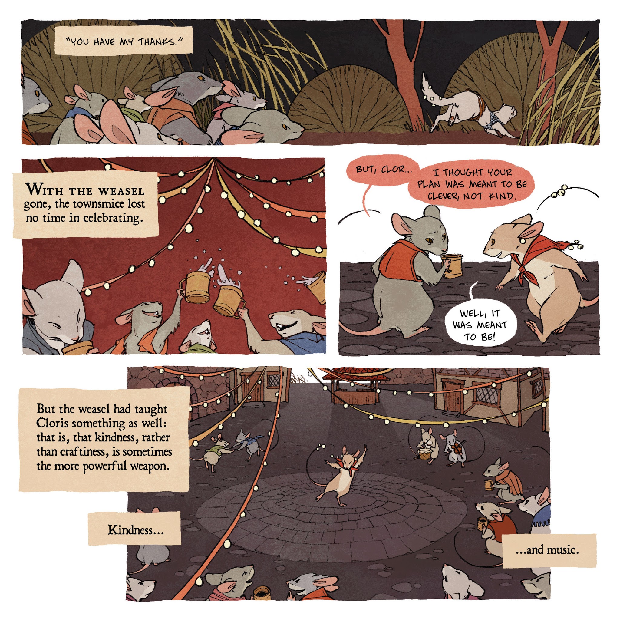 Read online Mouse Guard: Legends of the Guard Volume Three comic -  Issue # TPB - 58