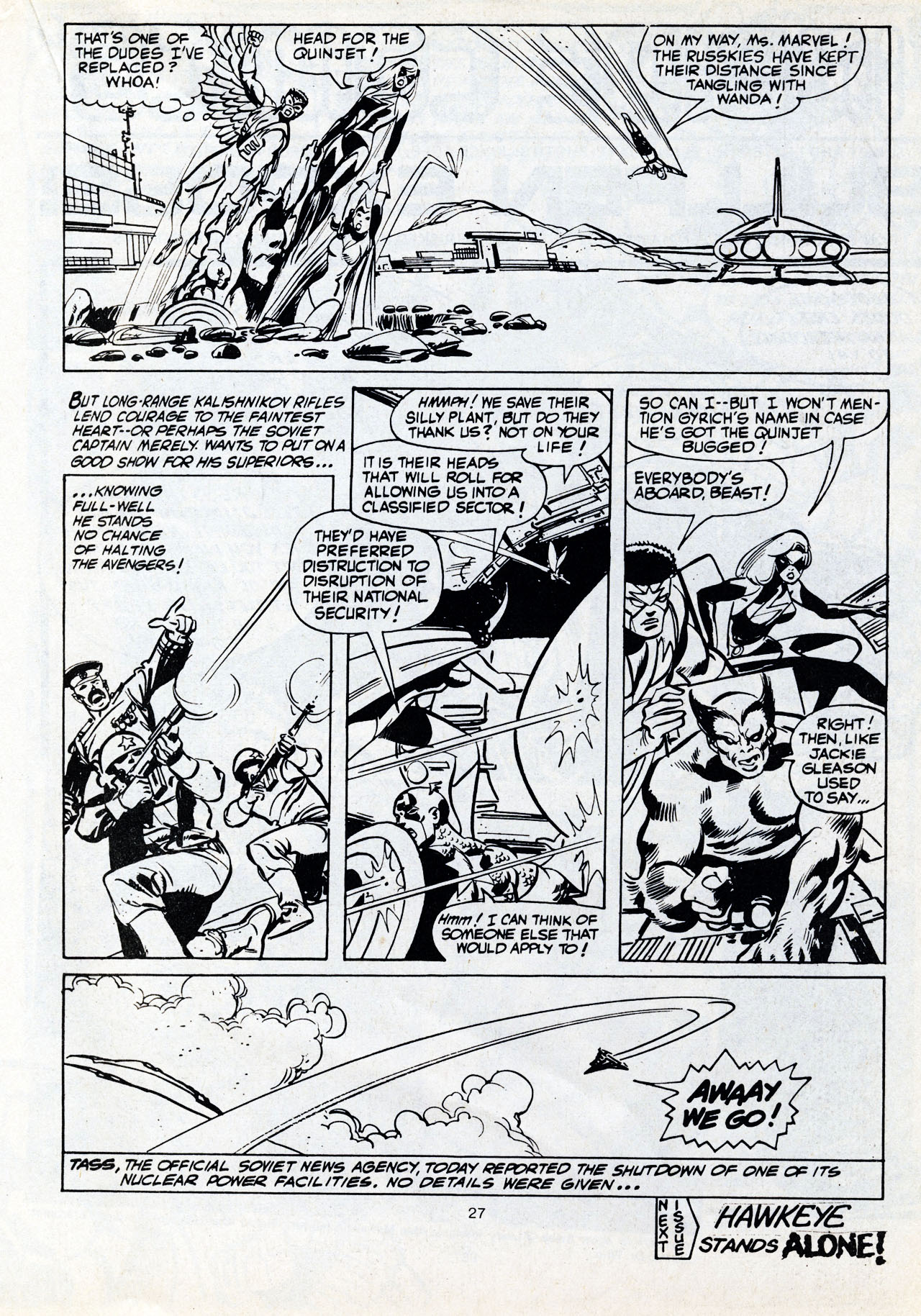 Read online Marvel Super-Heroes (1979) comic -  Issue #383 - 27