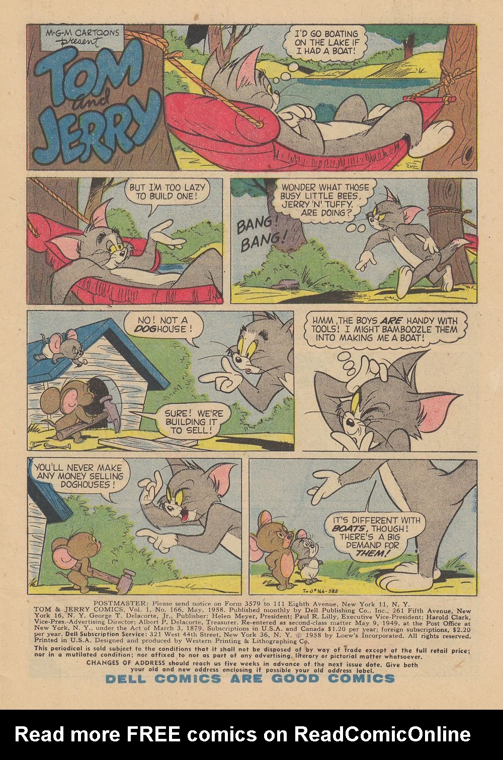Read online Tom & Jerry Comics comic -  Issue #166 - 3
