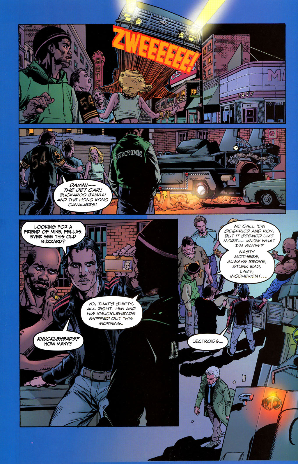 Read online Buckaroo Banzai: Return of the Screw (2006) comic -  Issue #1 - 19