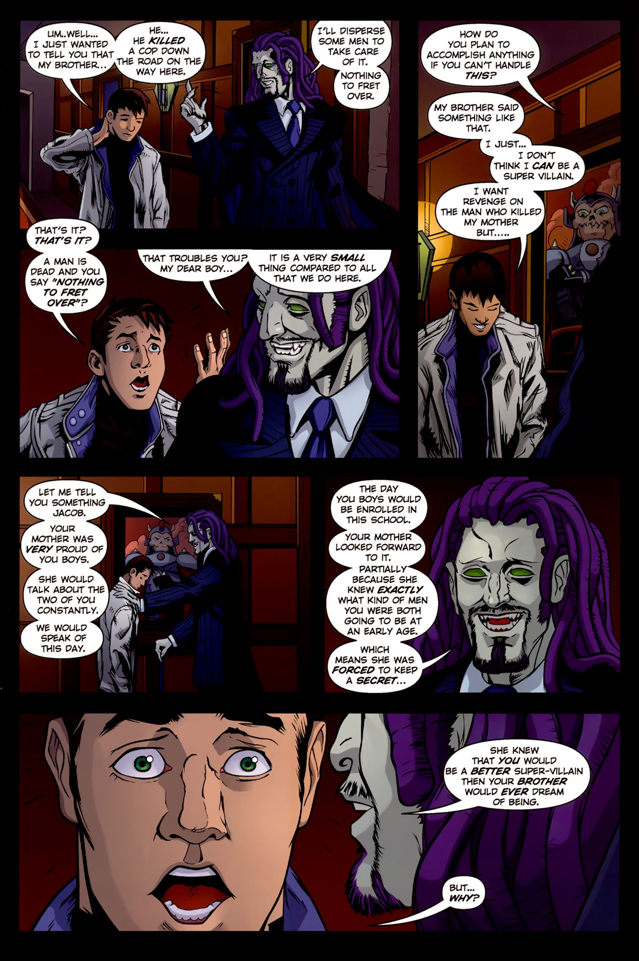 Read online Necessary Evil comic -  Issue #1 - 24