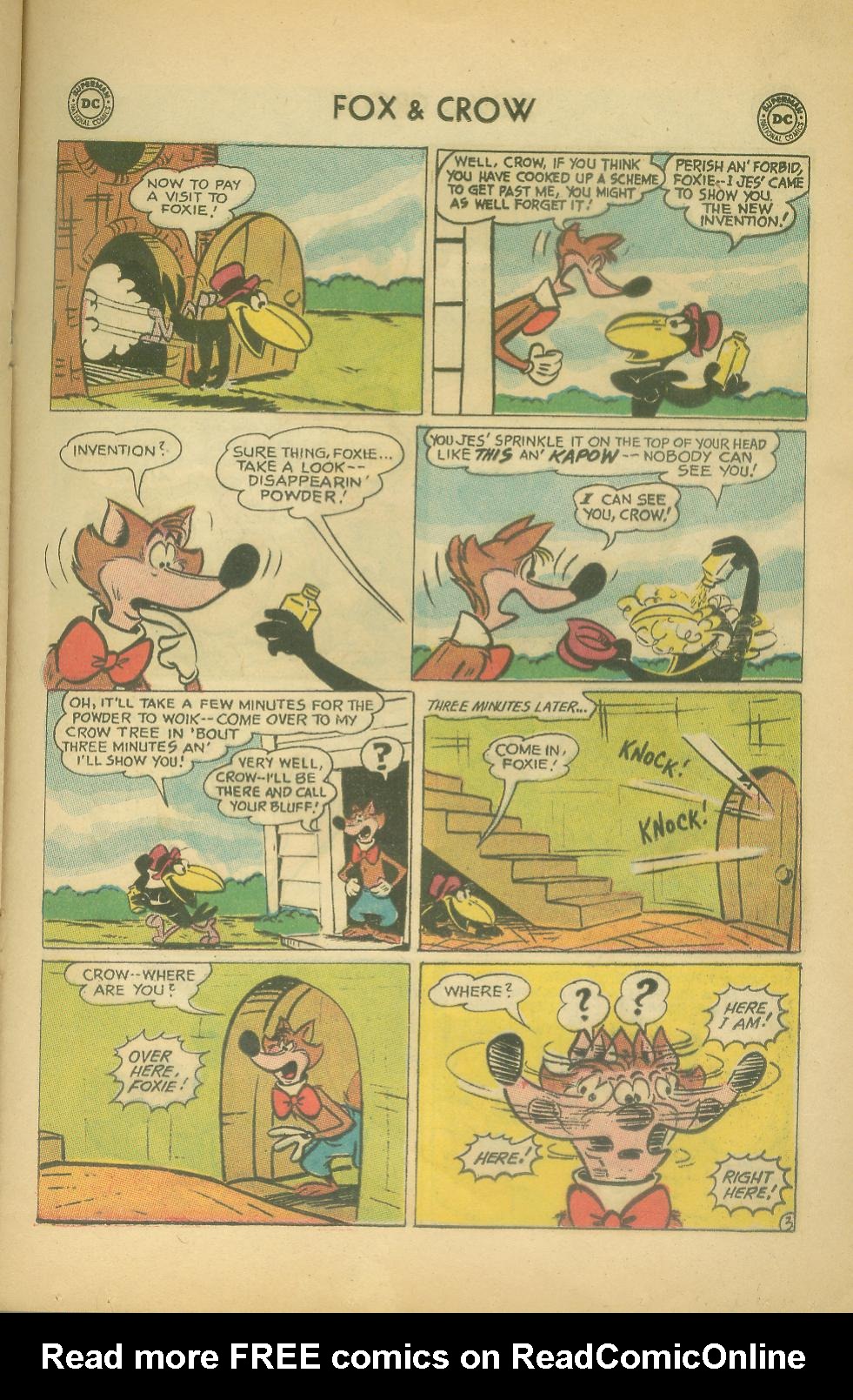 Read online The Fox and the Crow comic -  Issue #93 - 21