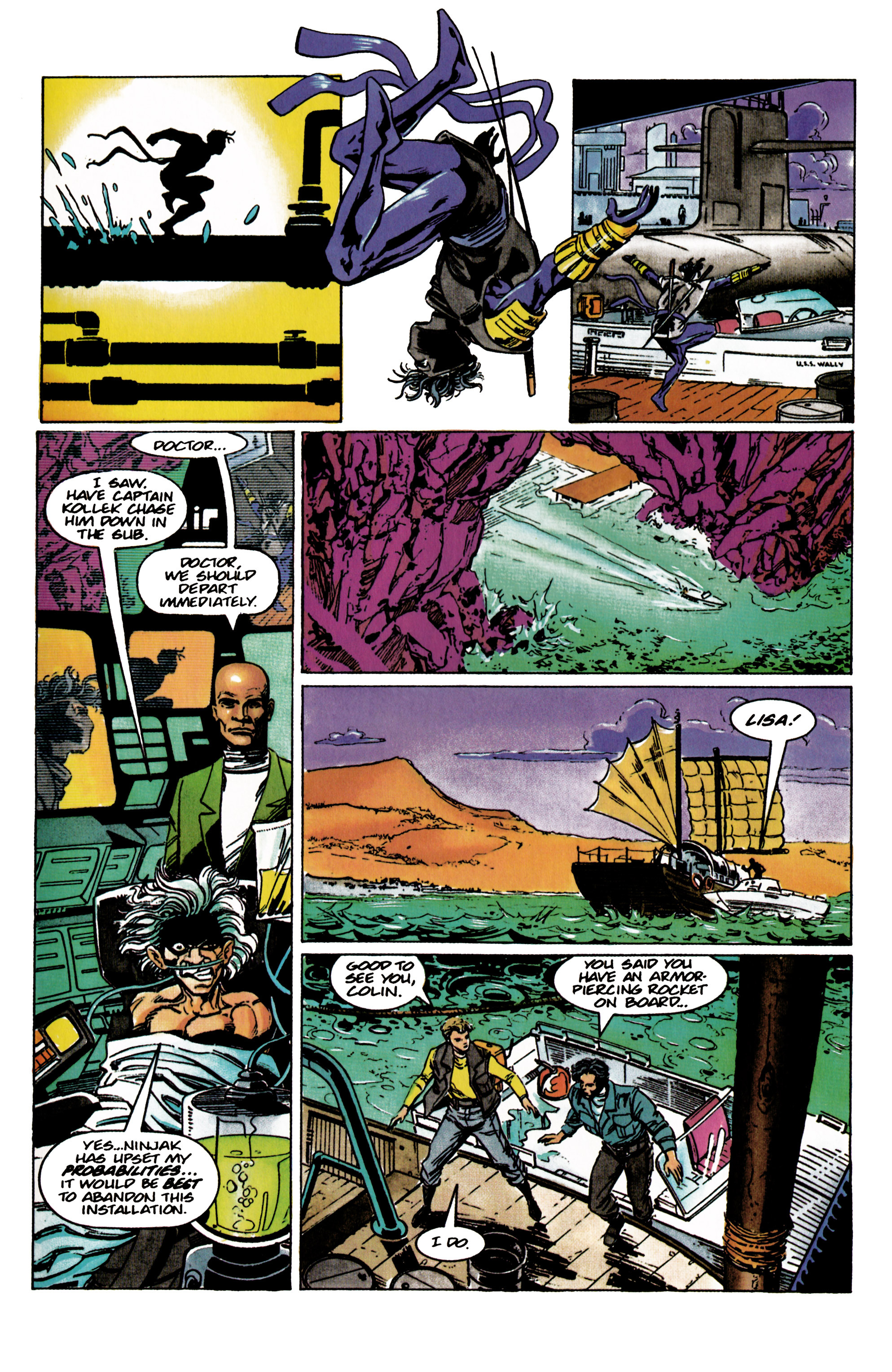 Read online Ninjak Yearbook comic -  Issue # Full - 38