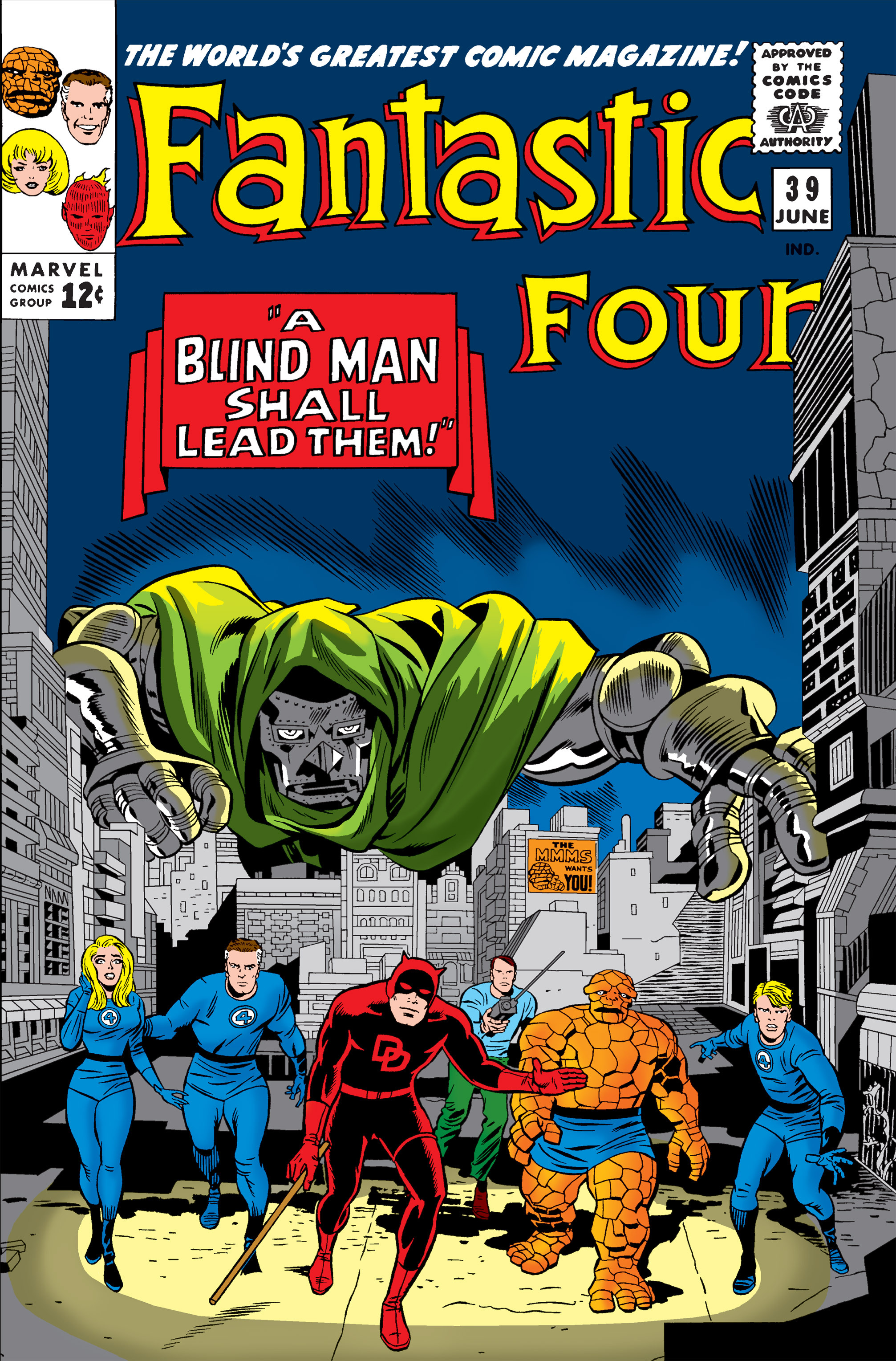 Read online Fantastic Four (1961) comic -  Issue #39 - 1