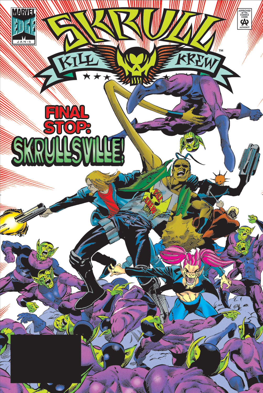 Read online Skrull Kill Krew (1995) comic -  Issue #5 - 1