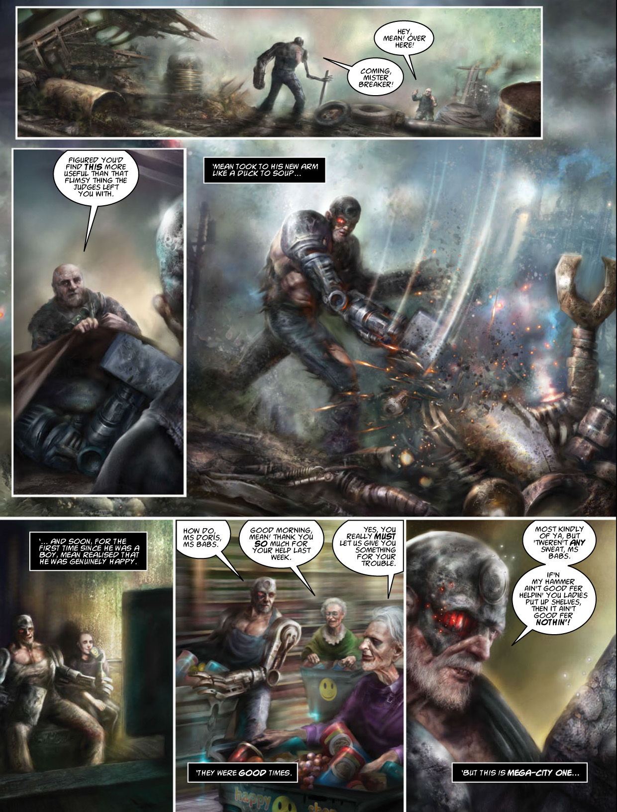 Read online Judge Dredd Megazine (Vol. 5) comic -  Issue #358 - 53