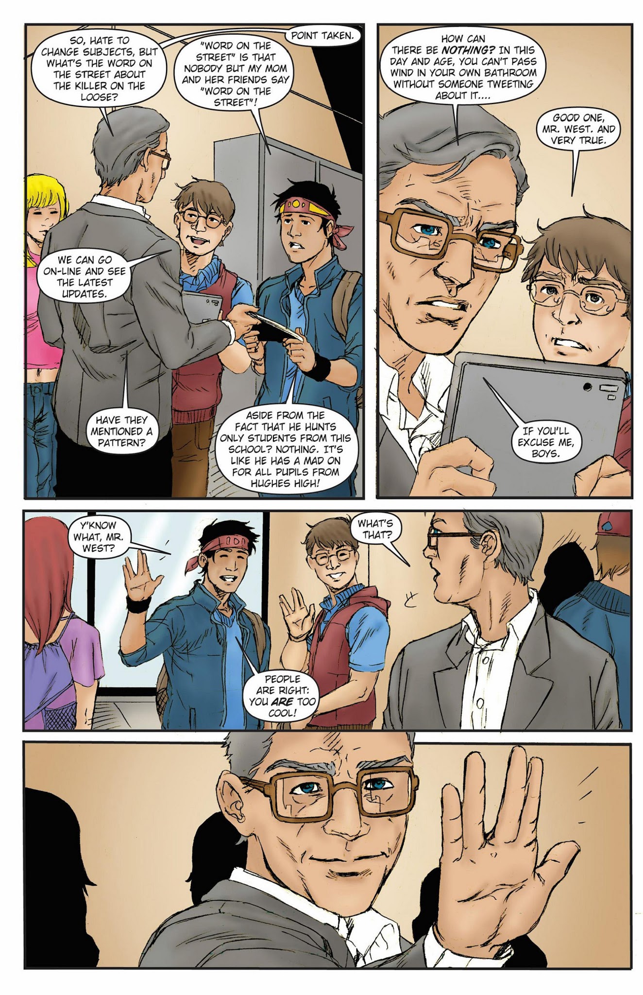 Read online The Mis-Adventures of Adam West (2012) comic -  Issue #7 - 14