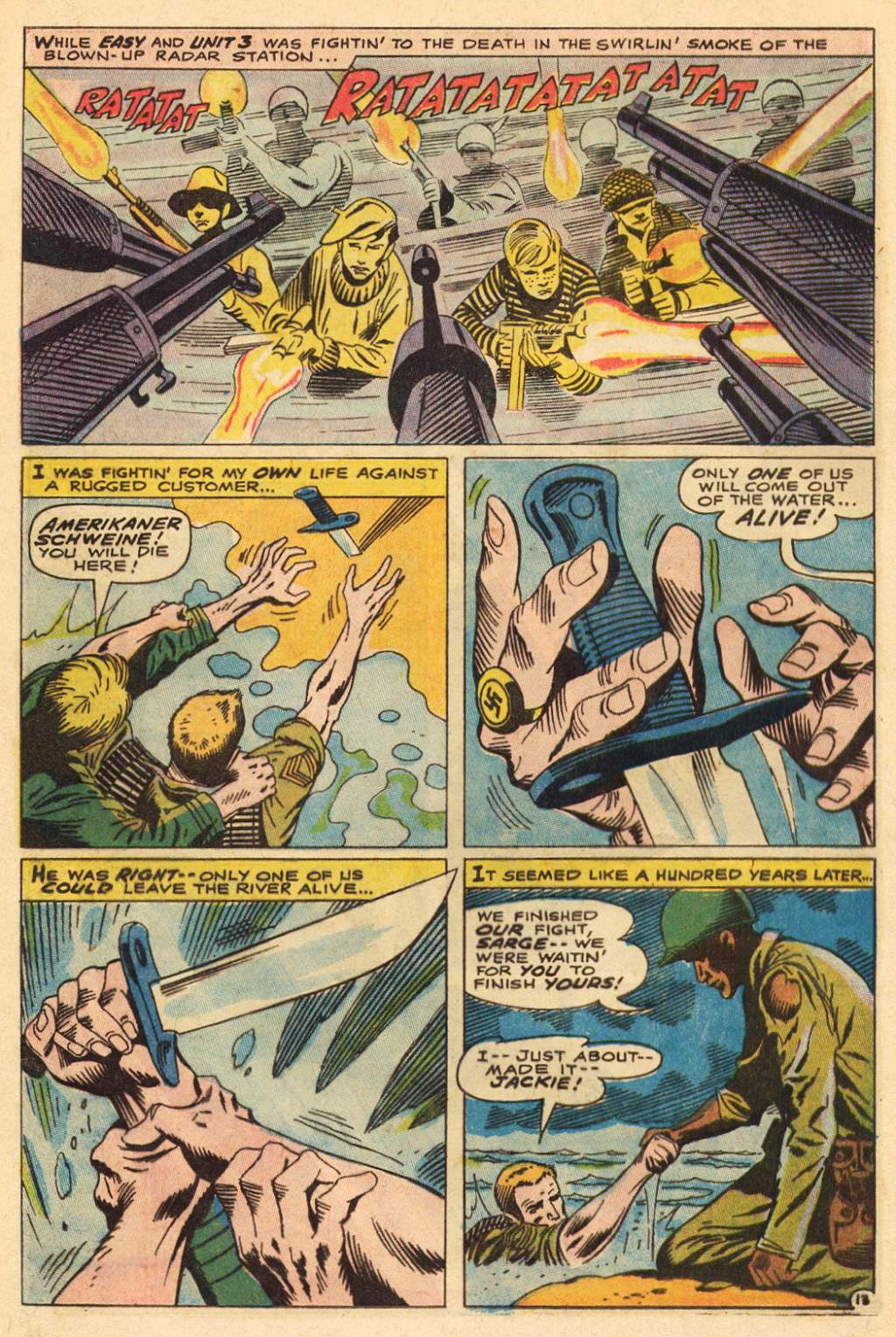 Read online Our Army at War (1952) comic -  Issue #189 - 16