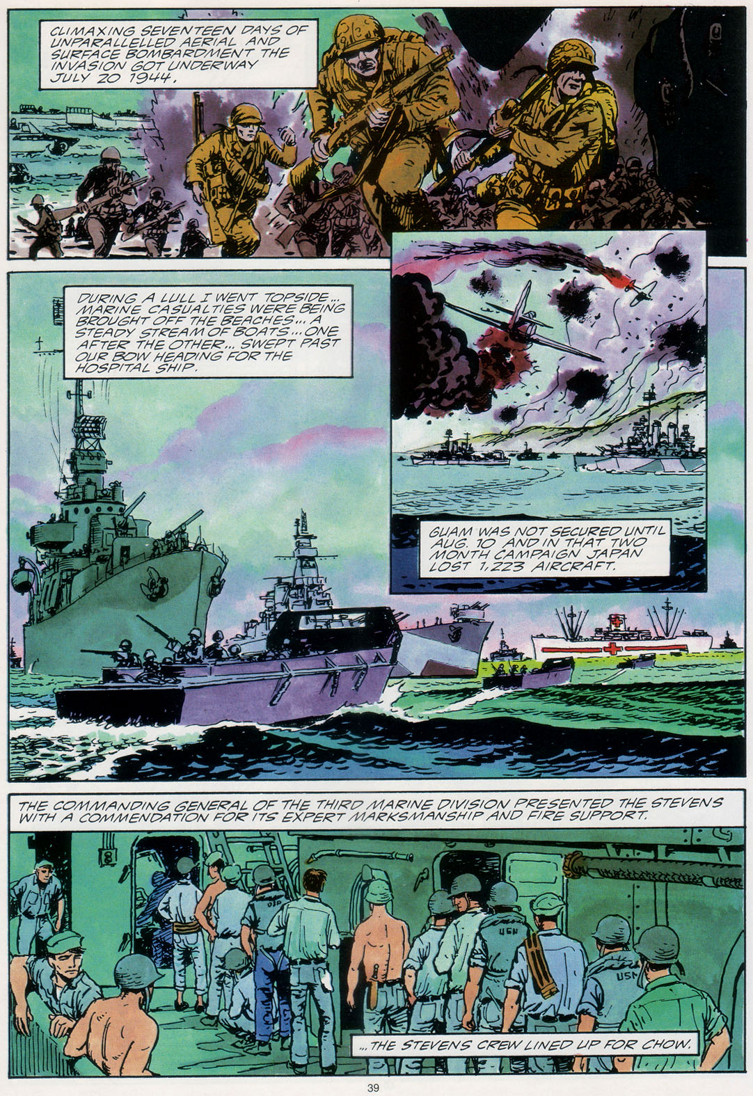 Read online Marvel Graphic Novel comic -  Issue #30 - A Sailor's Story - 45
