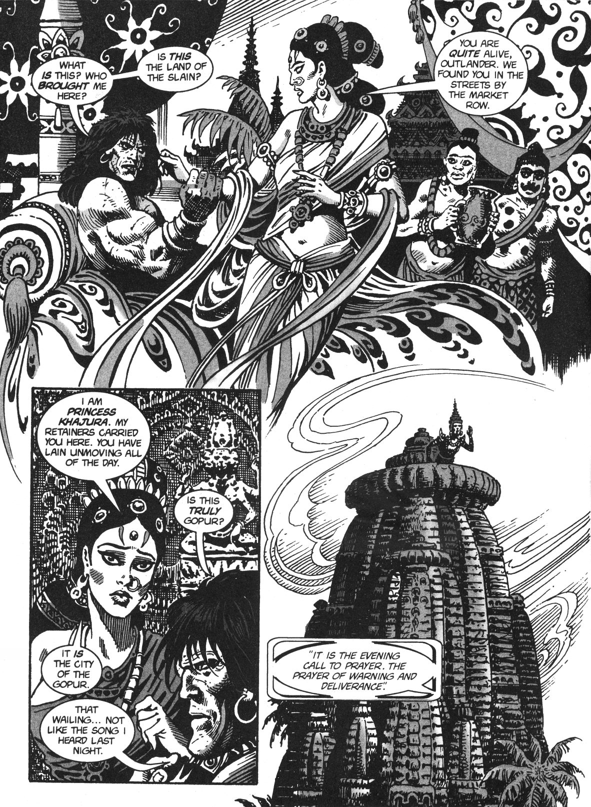 Read online Conan the Savage comic -  Issue #9 - 10