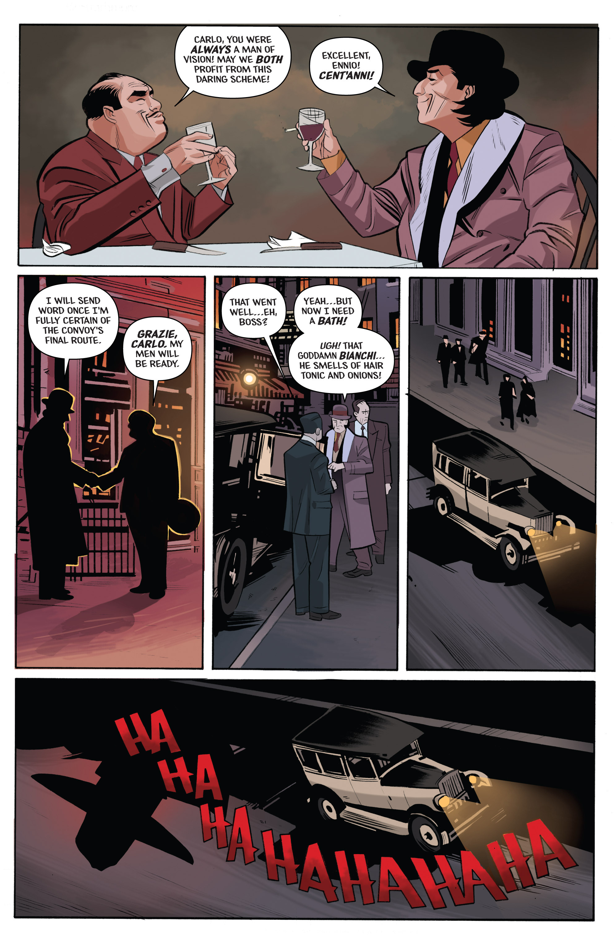 Read online The Shadow: Year One comic -  Issue #5 - 12