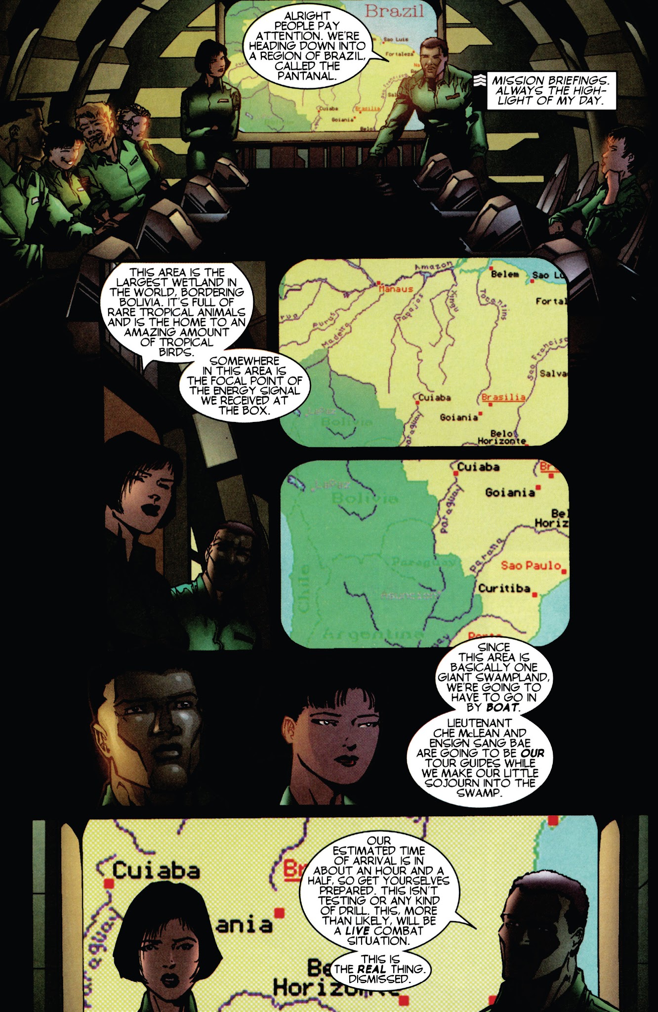 Read online Armorines (1999) comic -  Issue #1 - 22