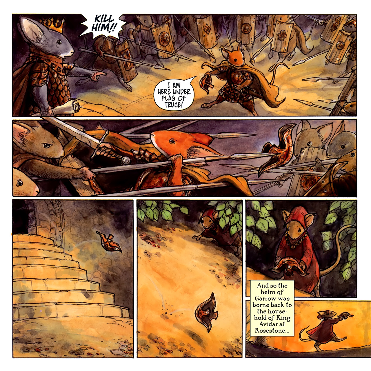 Read online Mouse Guard: Legends of the Guard comic -  Issue #4 - 21