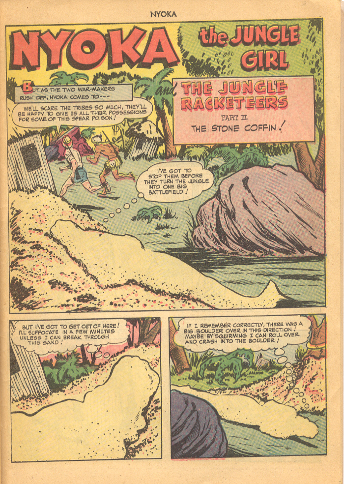 Read online Nyoka the Jungle Girl (1945) comic -  Issue #37 - 43