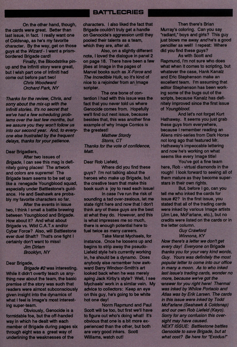 Read online Brigade (1992) comic -  Issue #3 - 27