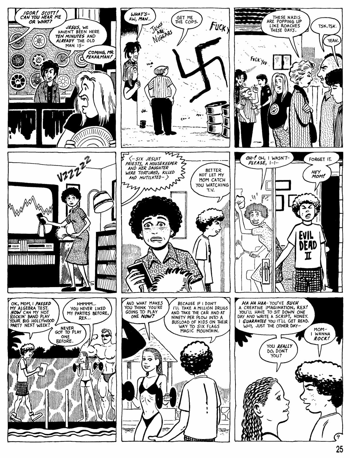 Read online Love and Rockets (1982) comic -  Issue #32 - 27