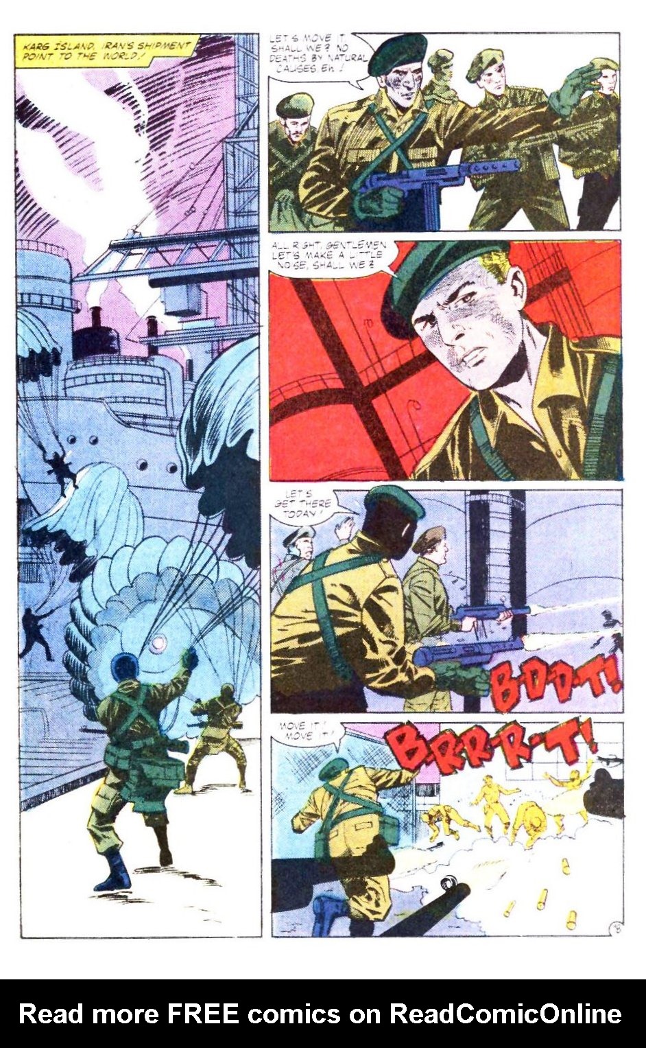 Read online Mark Hazzard: Merc comic -  Issue #10 - 19