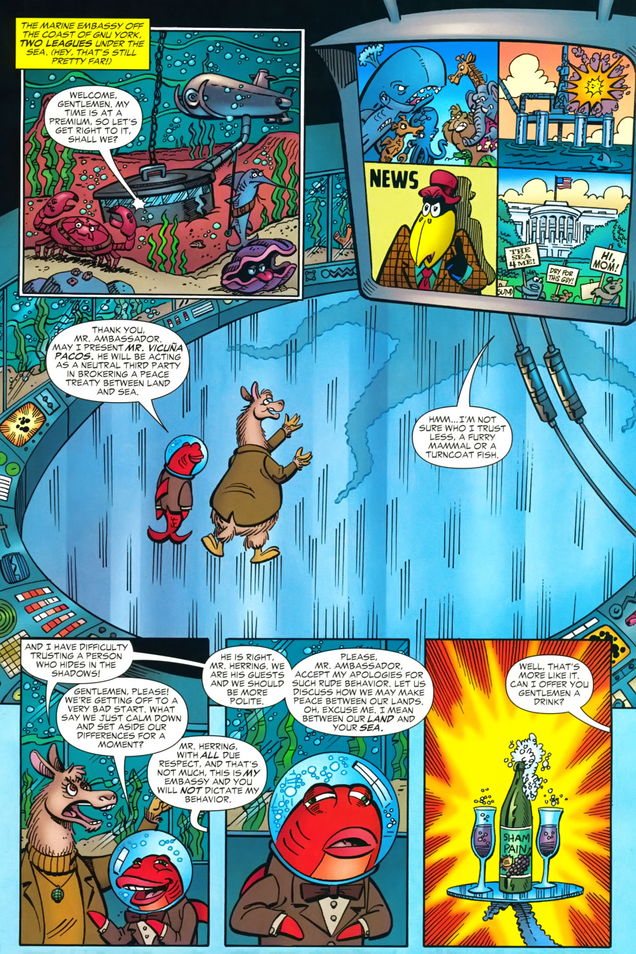 Read online Captain Carrot and the Final Ark comic -  Issue #2 - 4