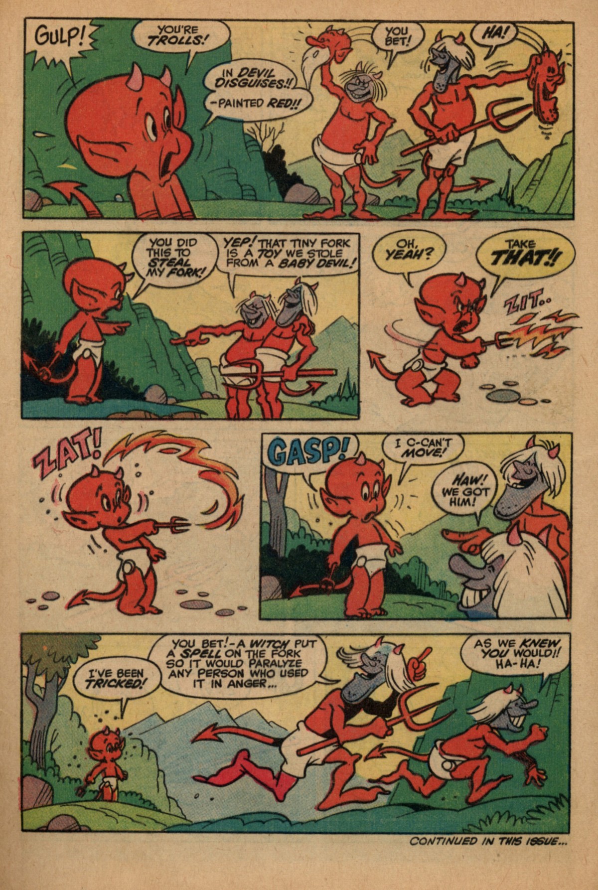 Read online Hot Stuff, the Little Devil comic -  Issue #87 - 9