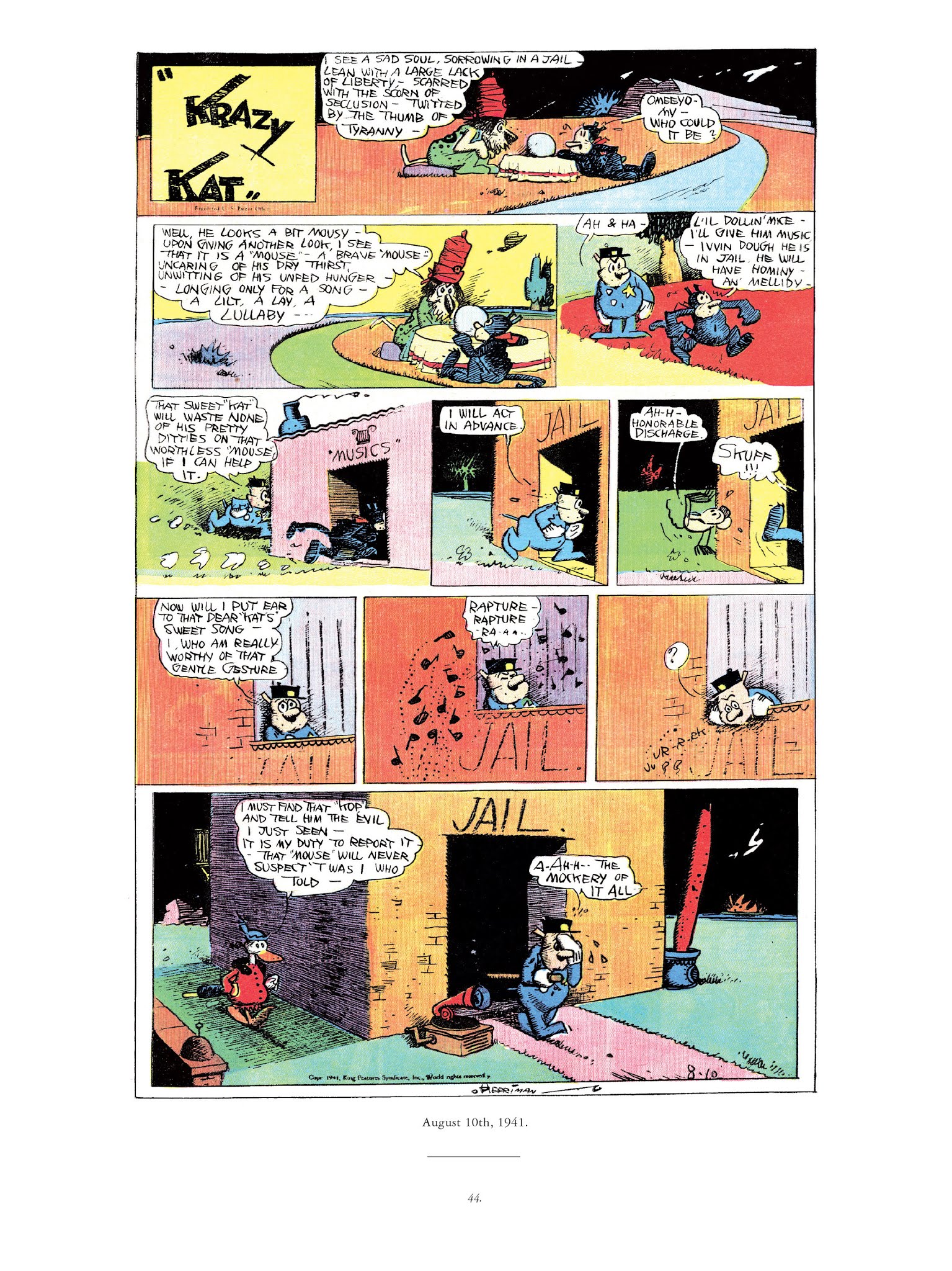 Read online Krazy & Ignatz comic -  Issue # TPB 12 - 43
