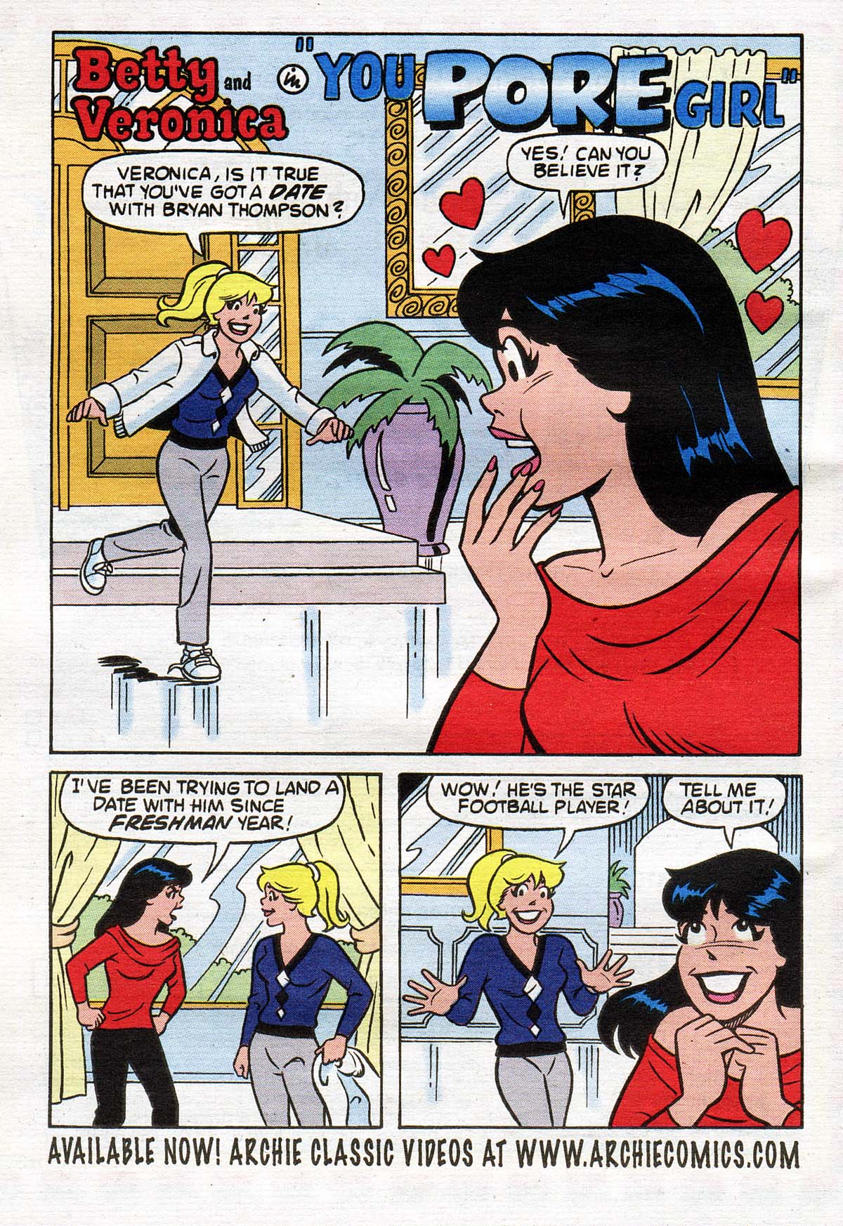 Read online Betty and Veronica Digest Magazine comic -  Issue #146 - 23