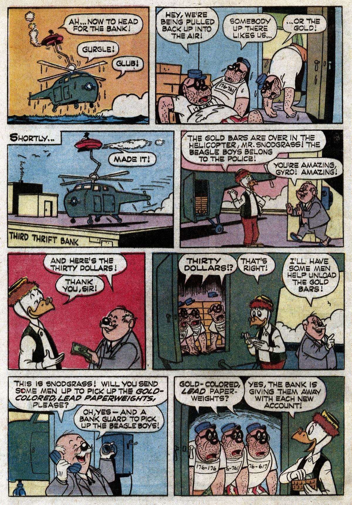 Read online Walt Disney THE BEAGLE BOYS comic -  Issue #14 - 32