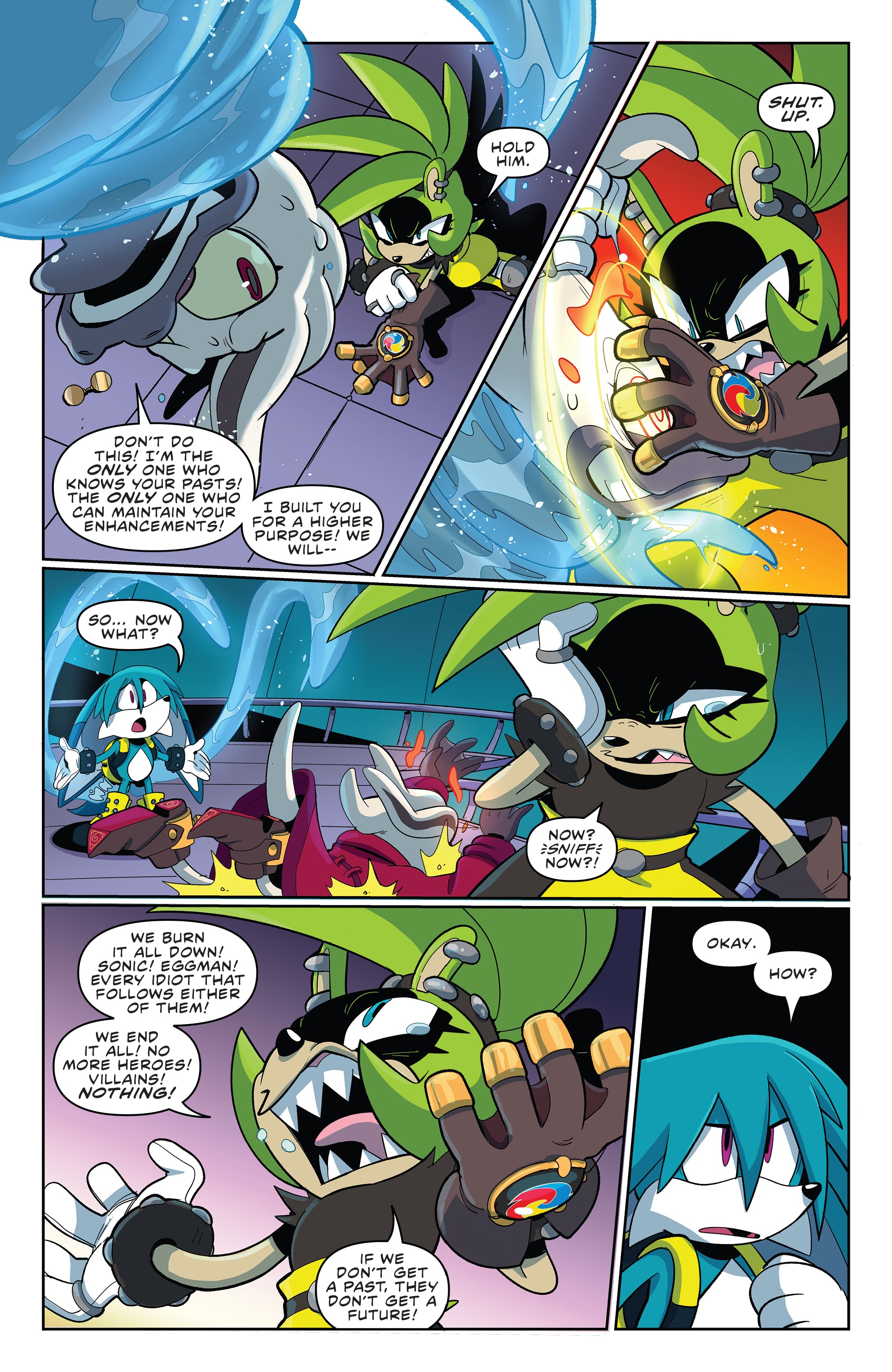 Read online Sonic the Hedgehog: Imposter Syndrome comic -  Issue #3 - 19