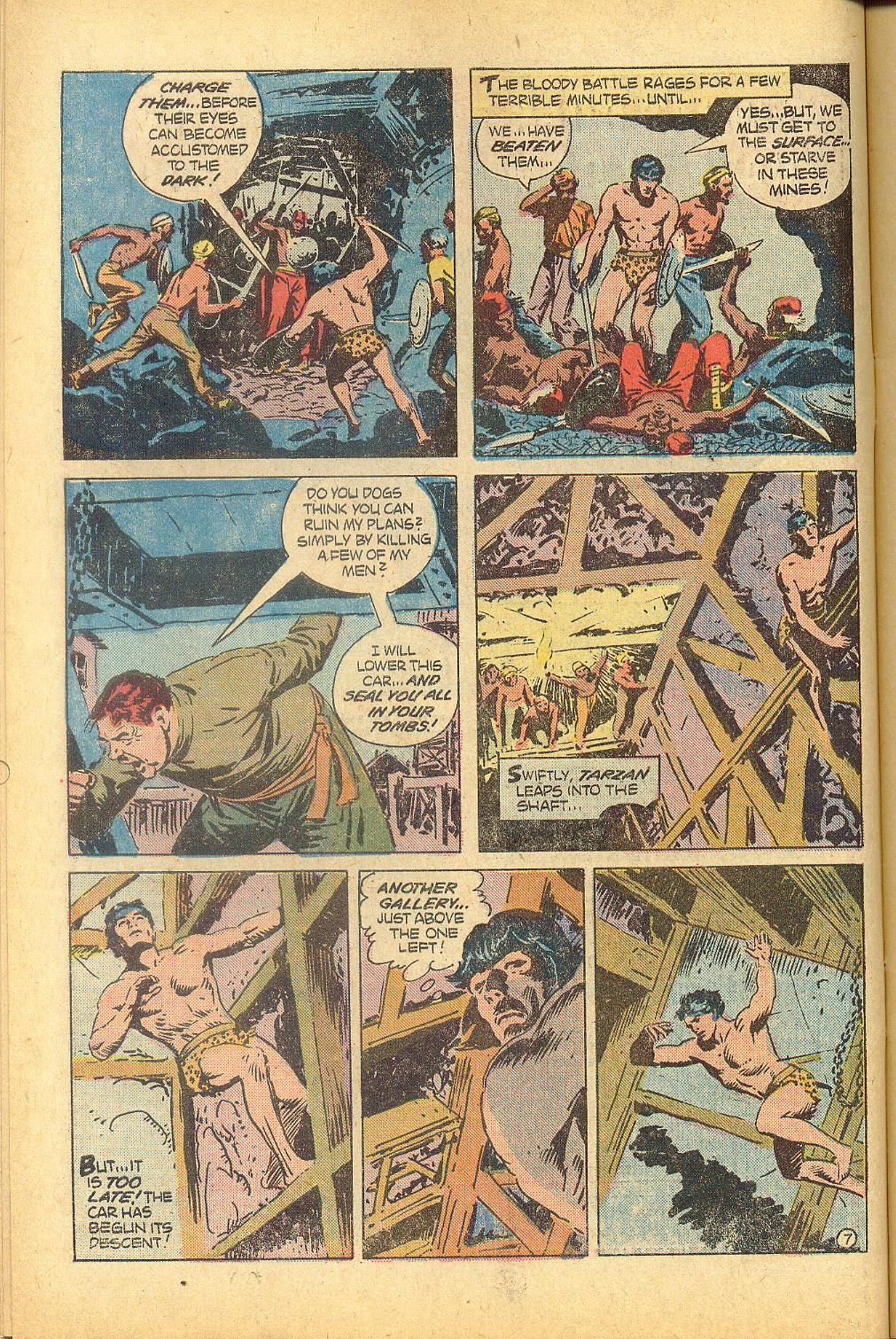 Read online Tarzan (1972) comic -  Issue #215 - 10