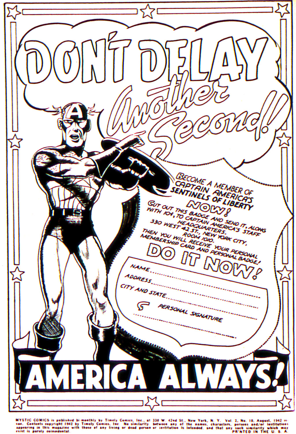 Read online Mystic Comics comic -  Issue #10 - 3