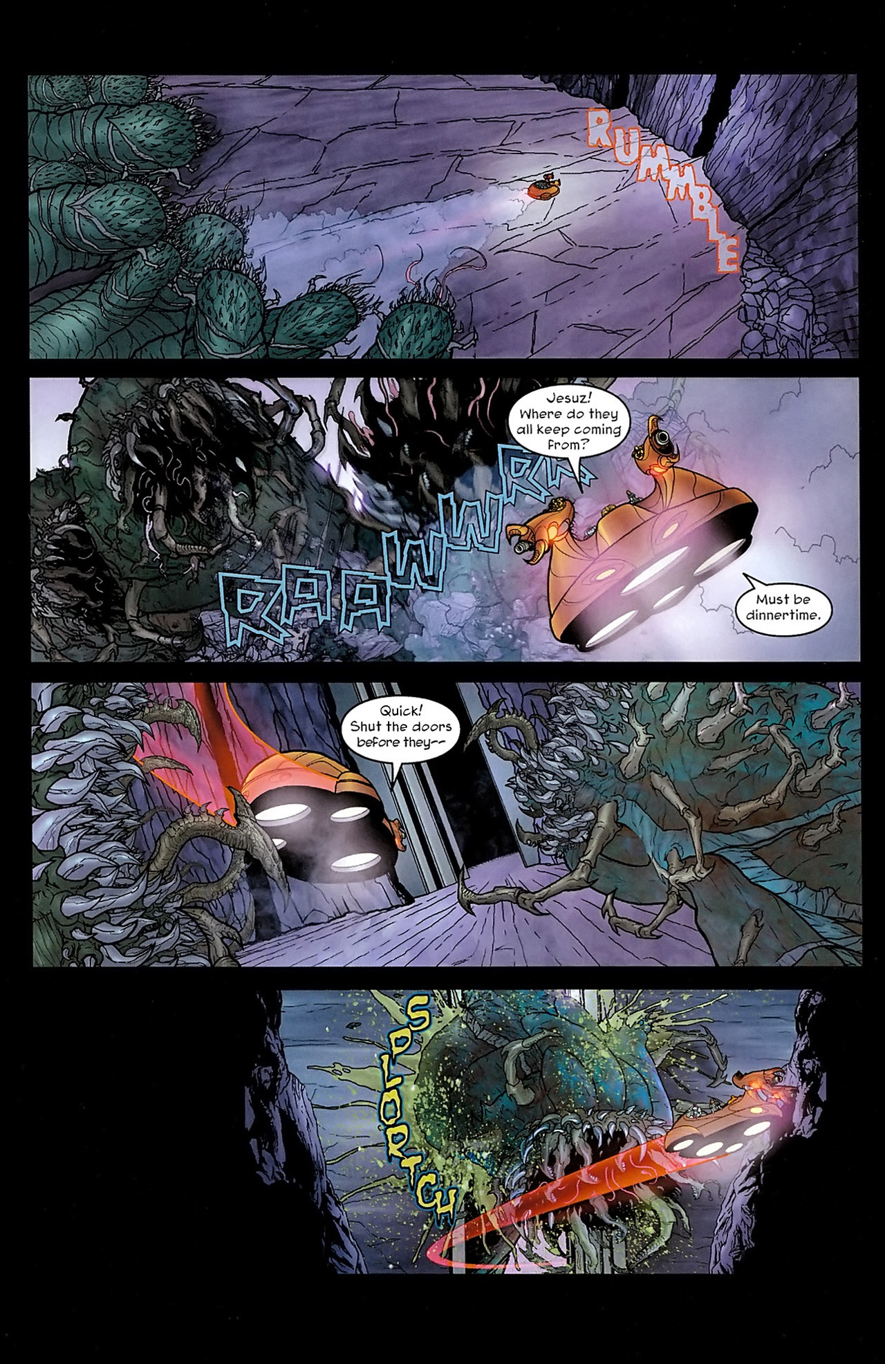 Read online Zero-G comic -  Issue #4 - 14