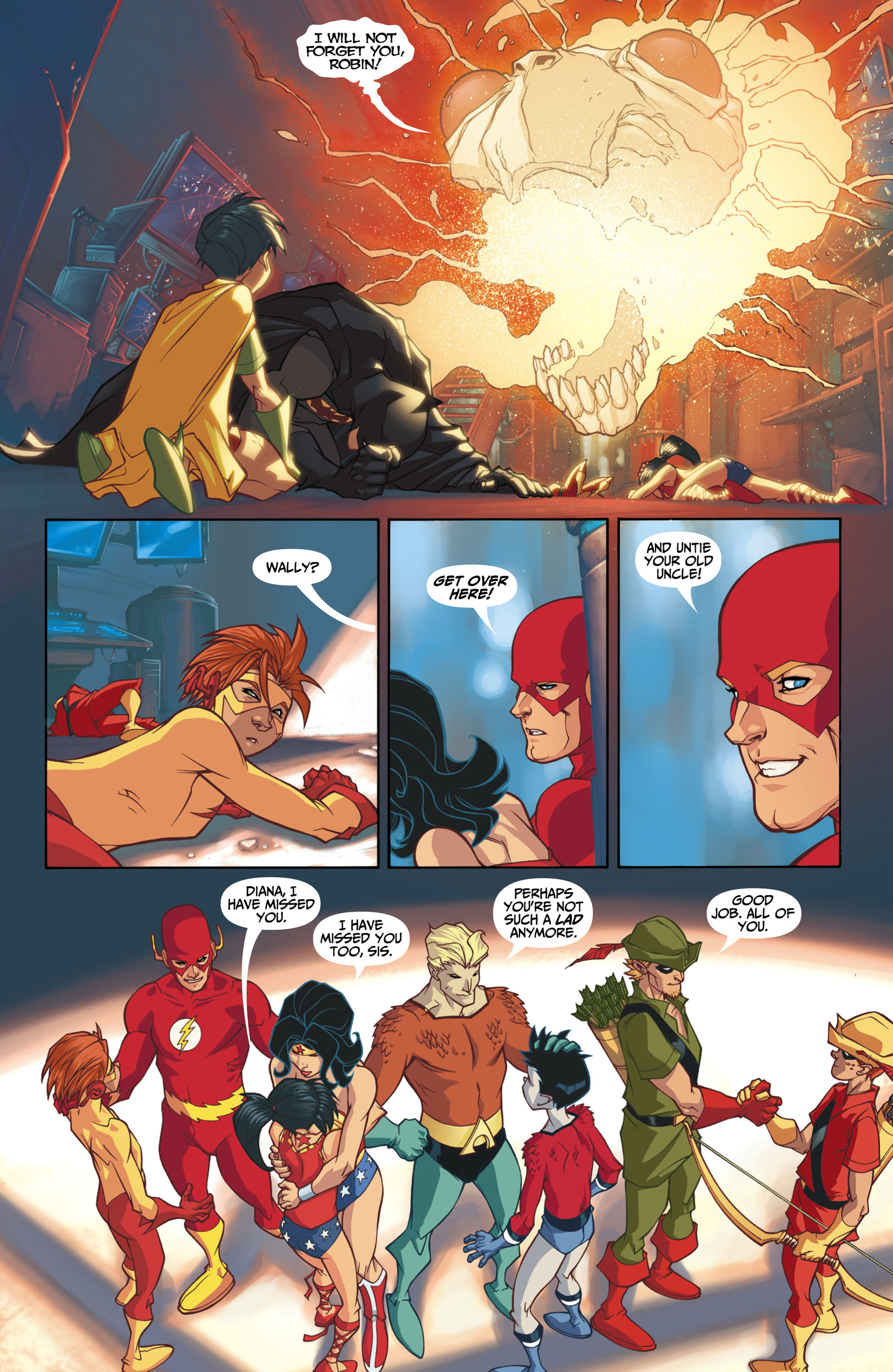 Read online Teen Titans: Year One comic -  Issue #3 - 19