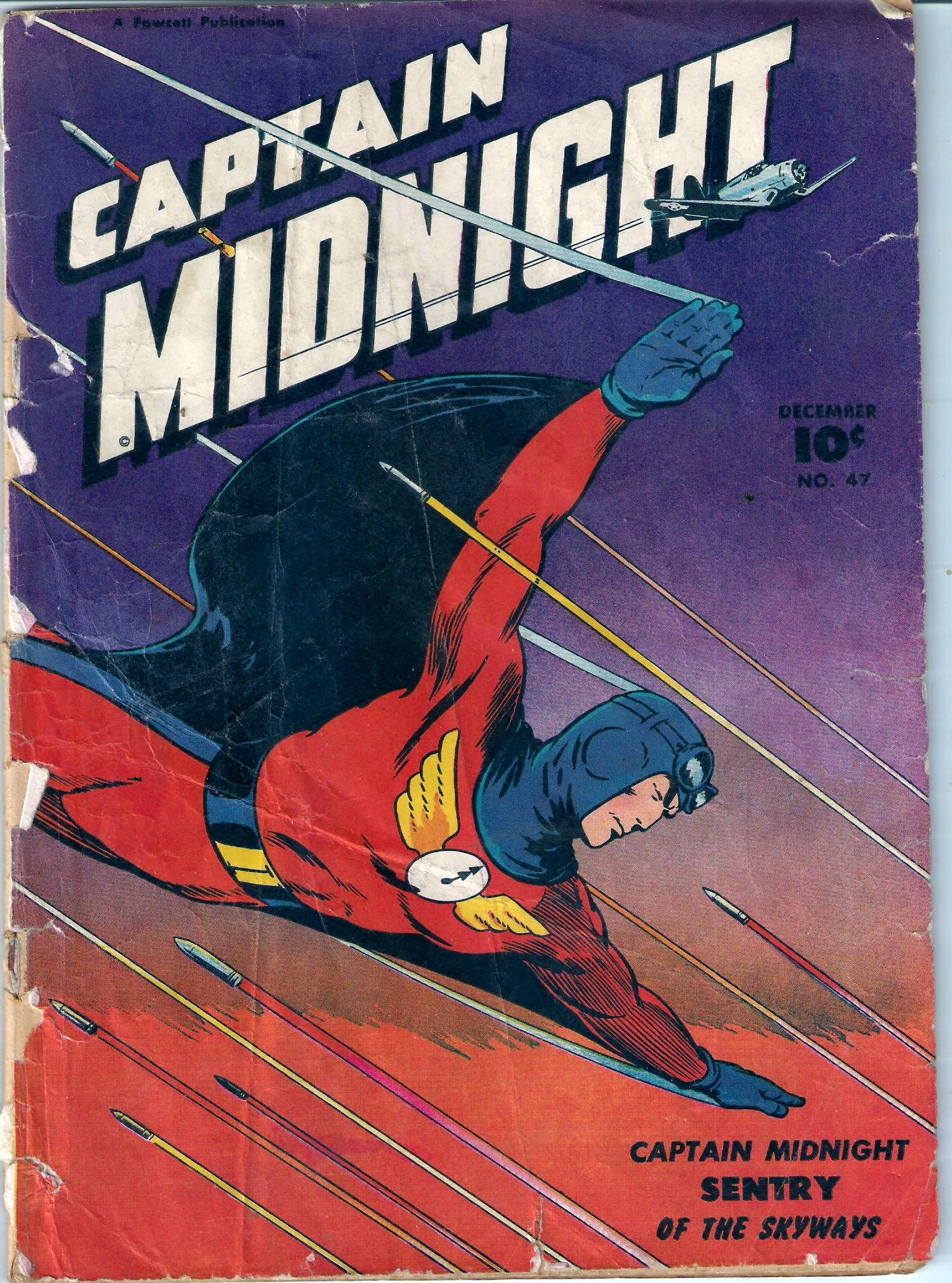 Read online Captain Midnight (1942) comic -  Issue #47 - 1