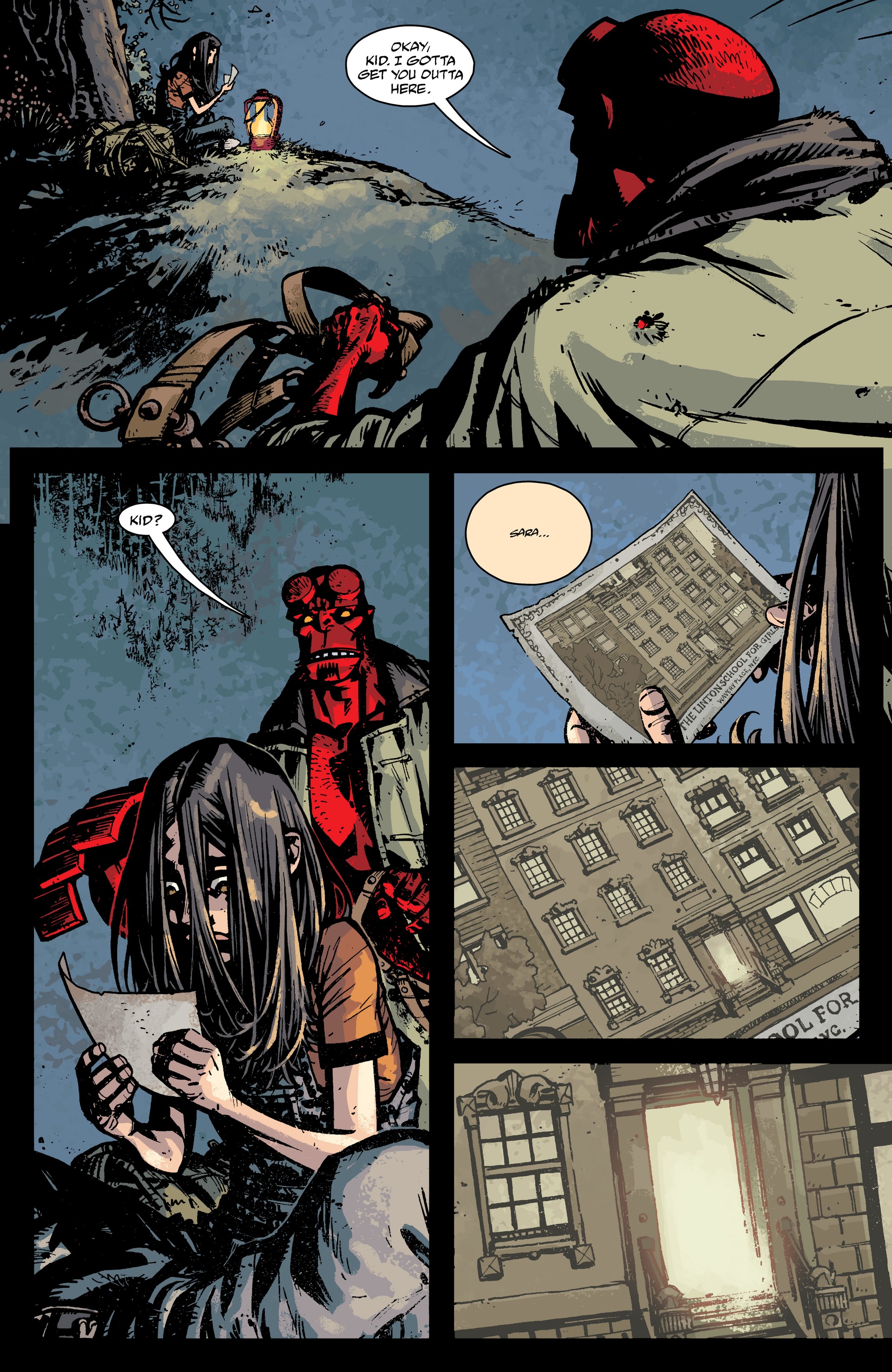 Read online Hellboy and the B.P.R.D.: The Return of Effie Kolb and Others comic -  Issue # TPB (Part 1) - 39