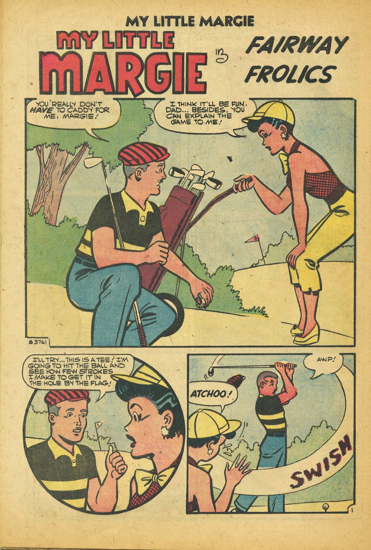 Read online My Little Margie (1954) comic -  Issue #21 - 28
