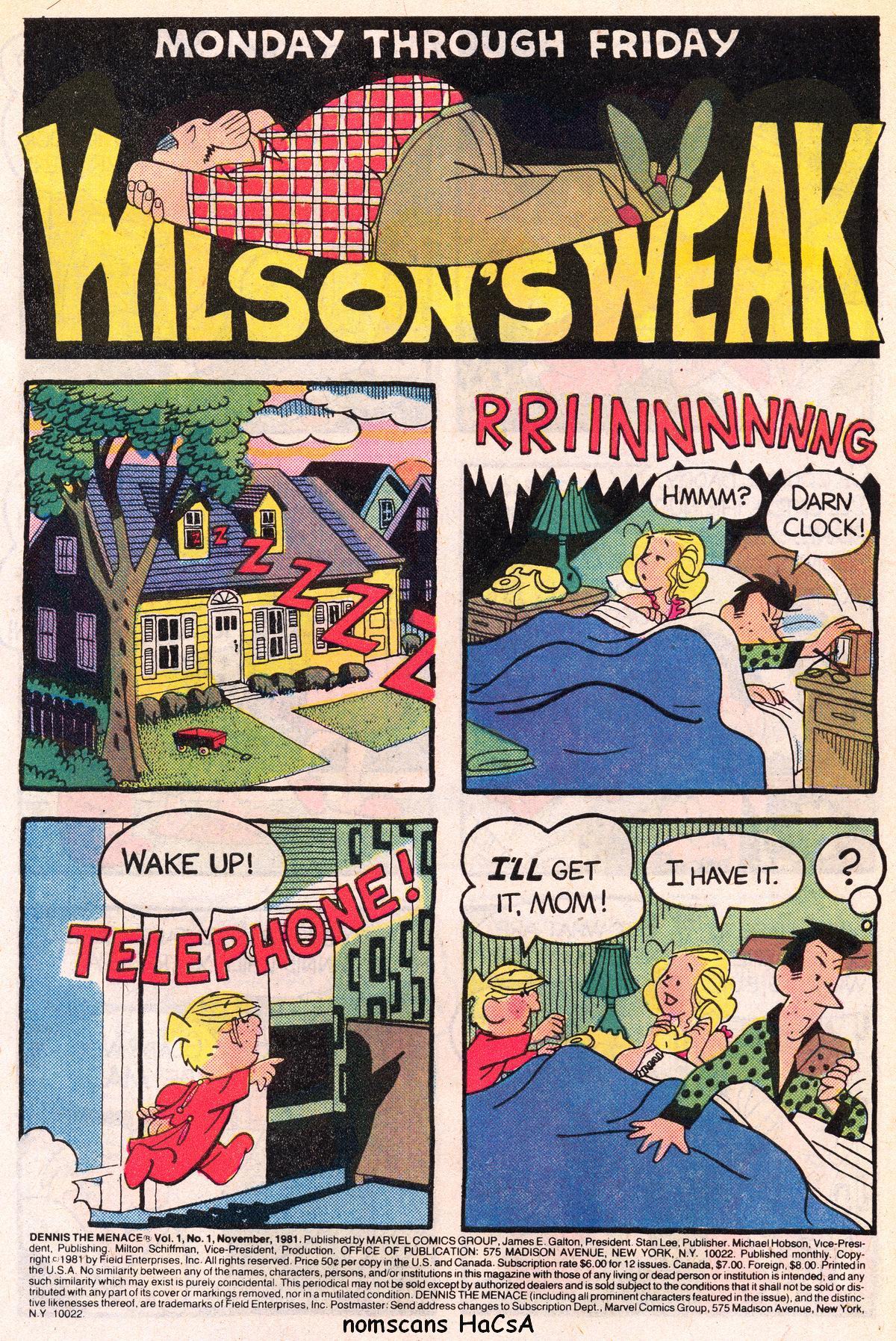 Read online Dennis the Menace comic -  Issue #1 - 3