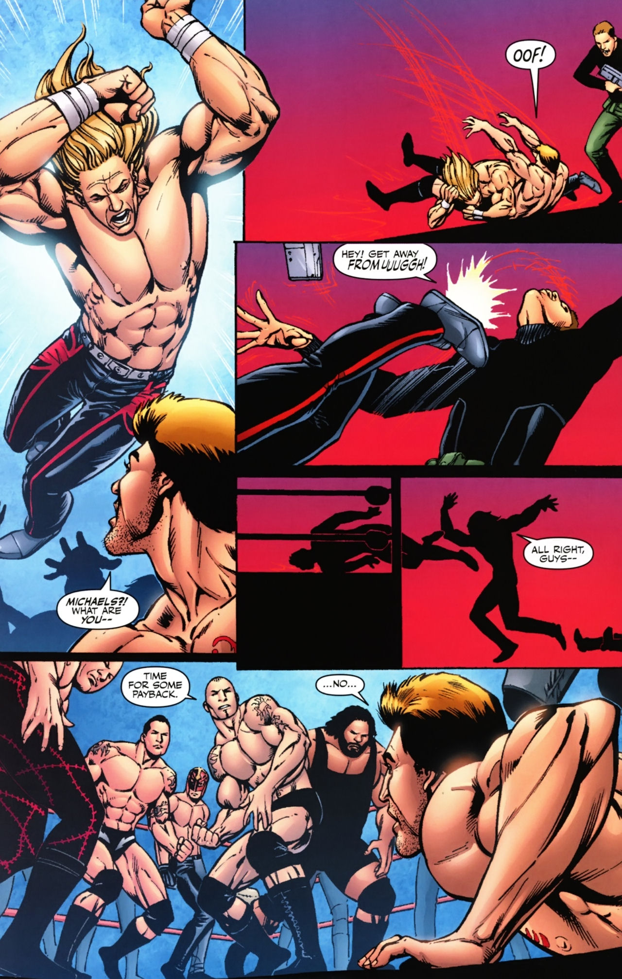 Read online WWE Heroes comic -  Issue #4 - 19