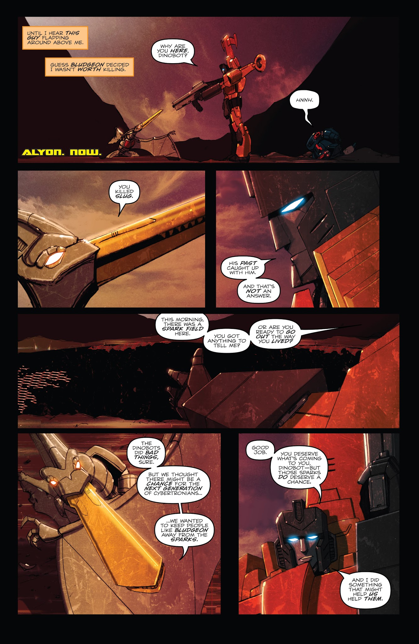 Read online The Transformers: Redemption of the Dinobots comic -  Issue # TPB - 118