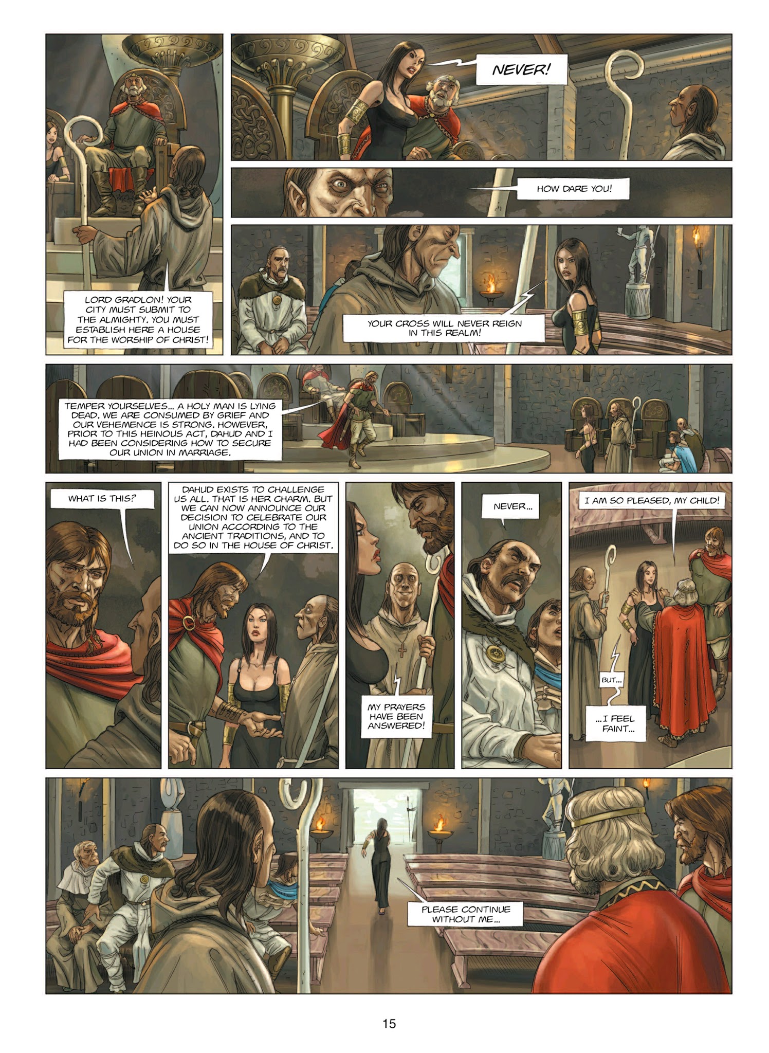 Read online Druids comic -  Issue #3 - 15