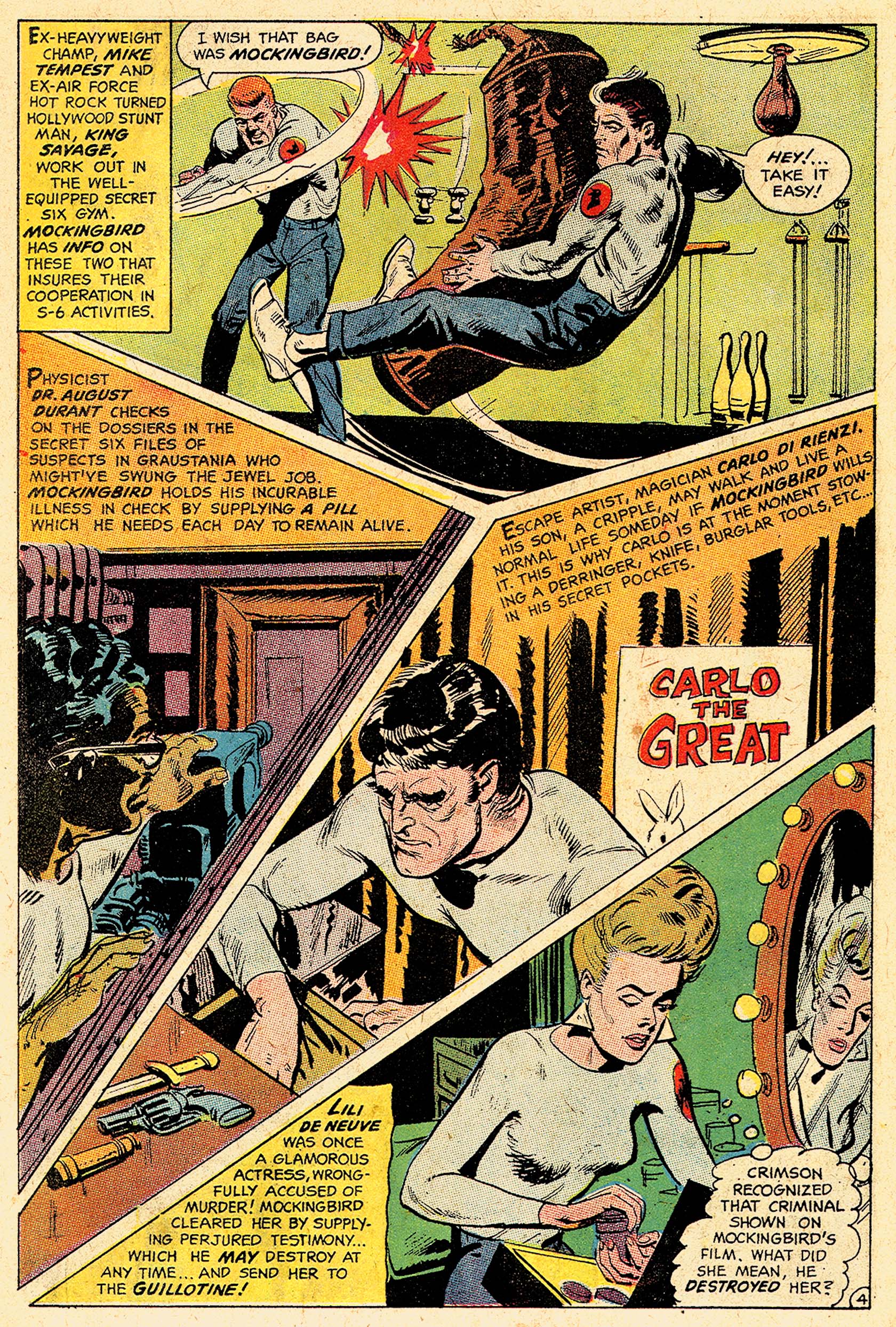 Read online Secret Six (1968) comic -  Issue #5 - 6