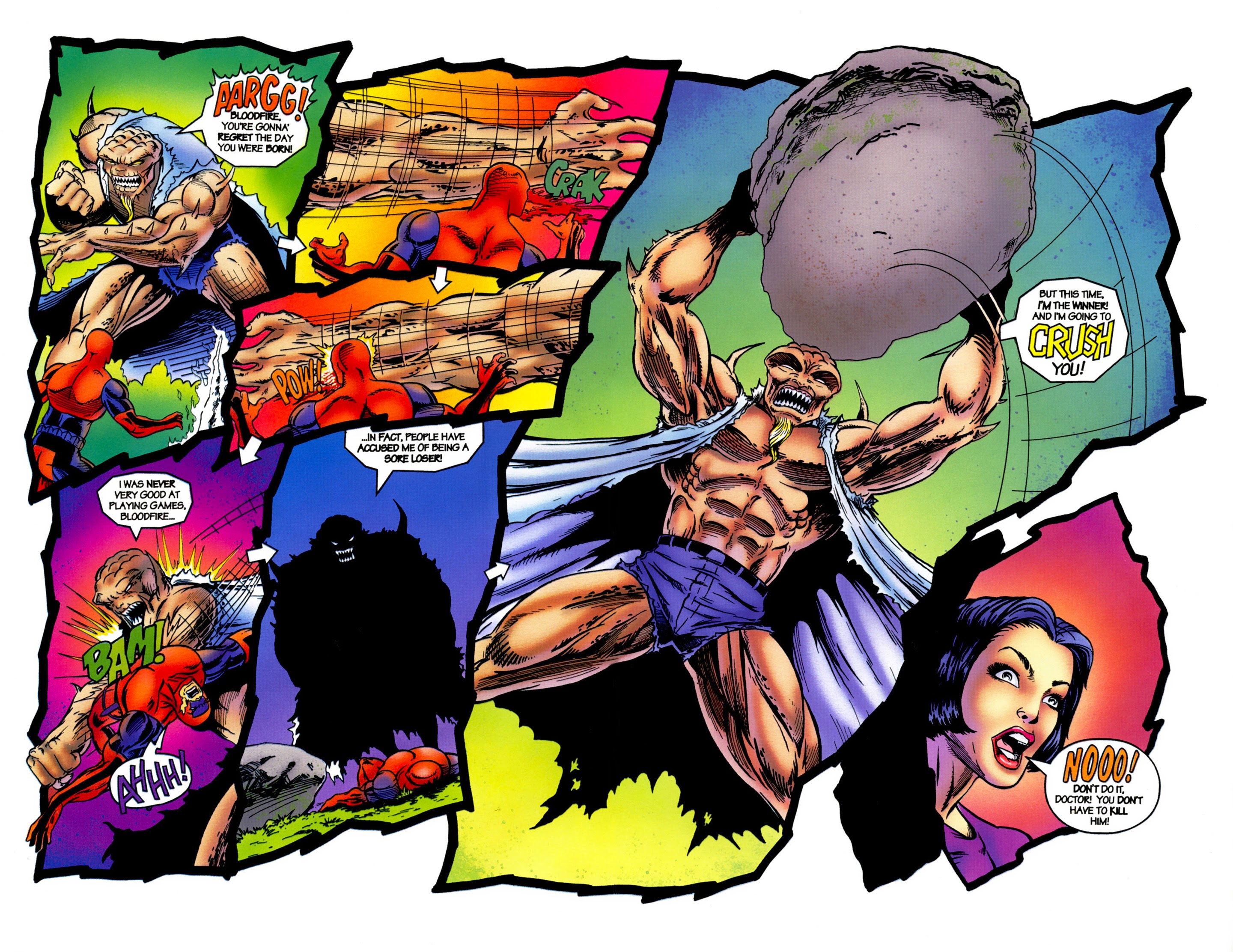 Read online Bloodfire comic -  Issue #11 - 15