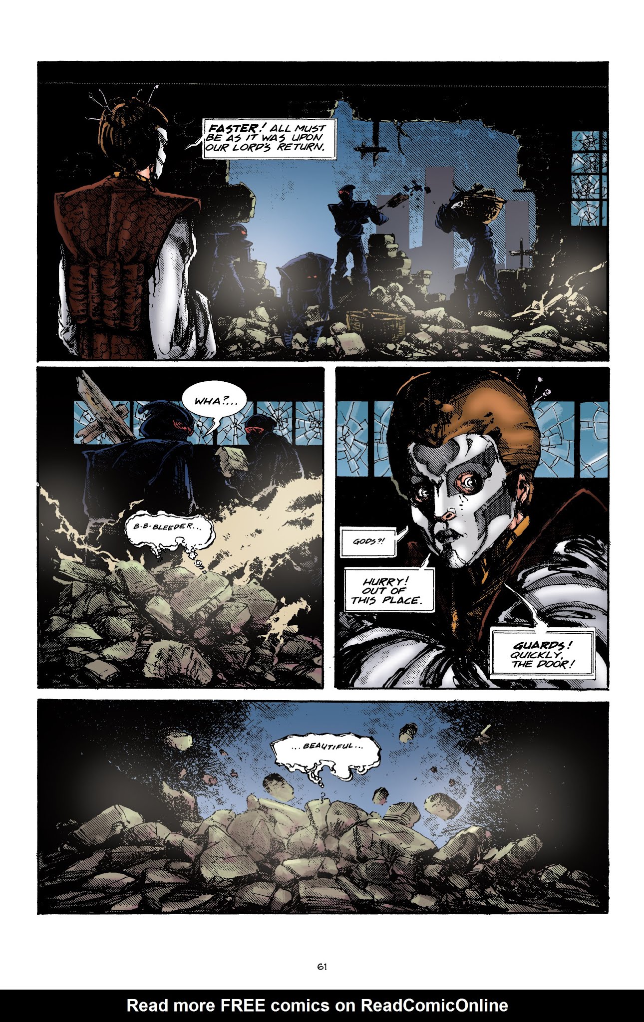 Read online Teenage Mutant Ninja Turtles Legends: Soul's Winter By Michael Zulli comic -  Issue # TPB - 56