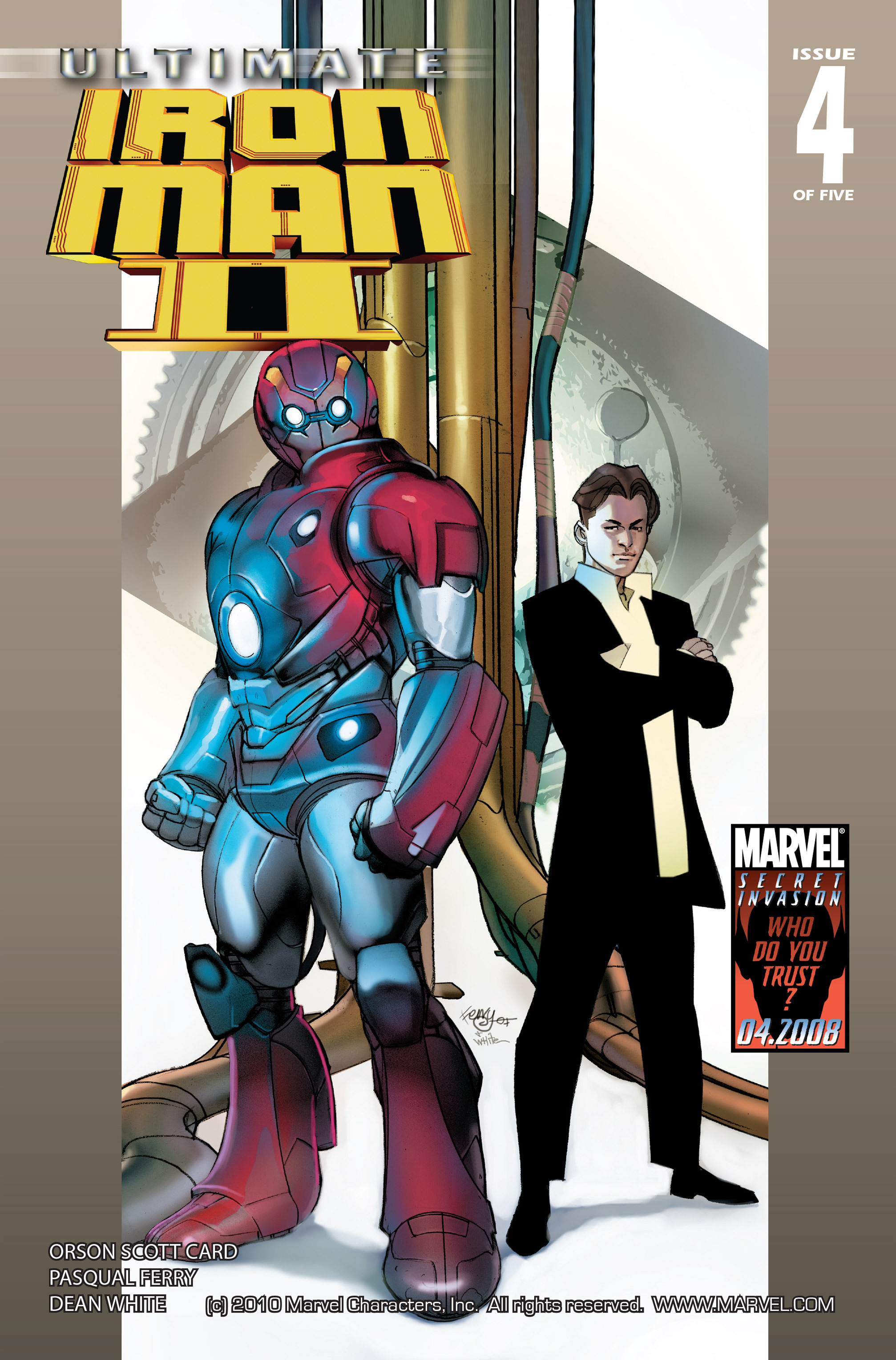 Read online Ultimate Iron Man II comic -  Issue #4 - 1