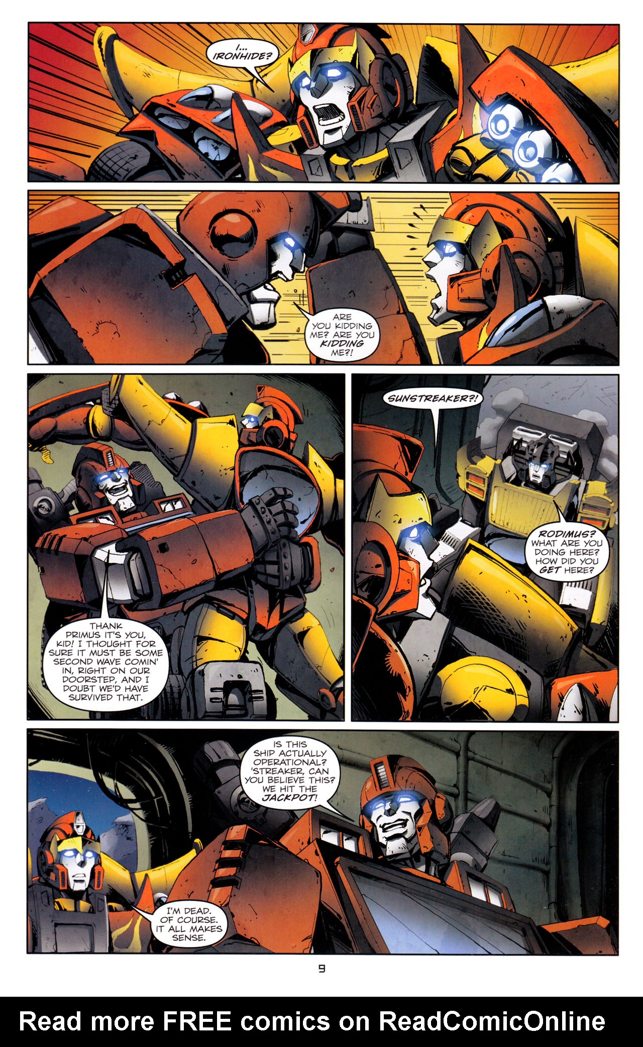 Read online The Transformers (2009) comic -  Issue #20 - 13