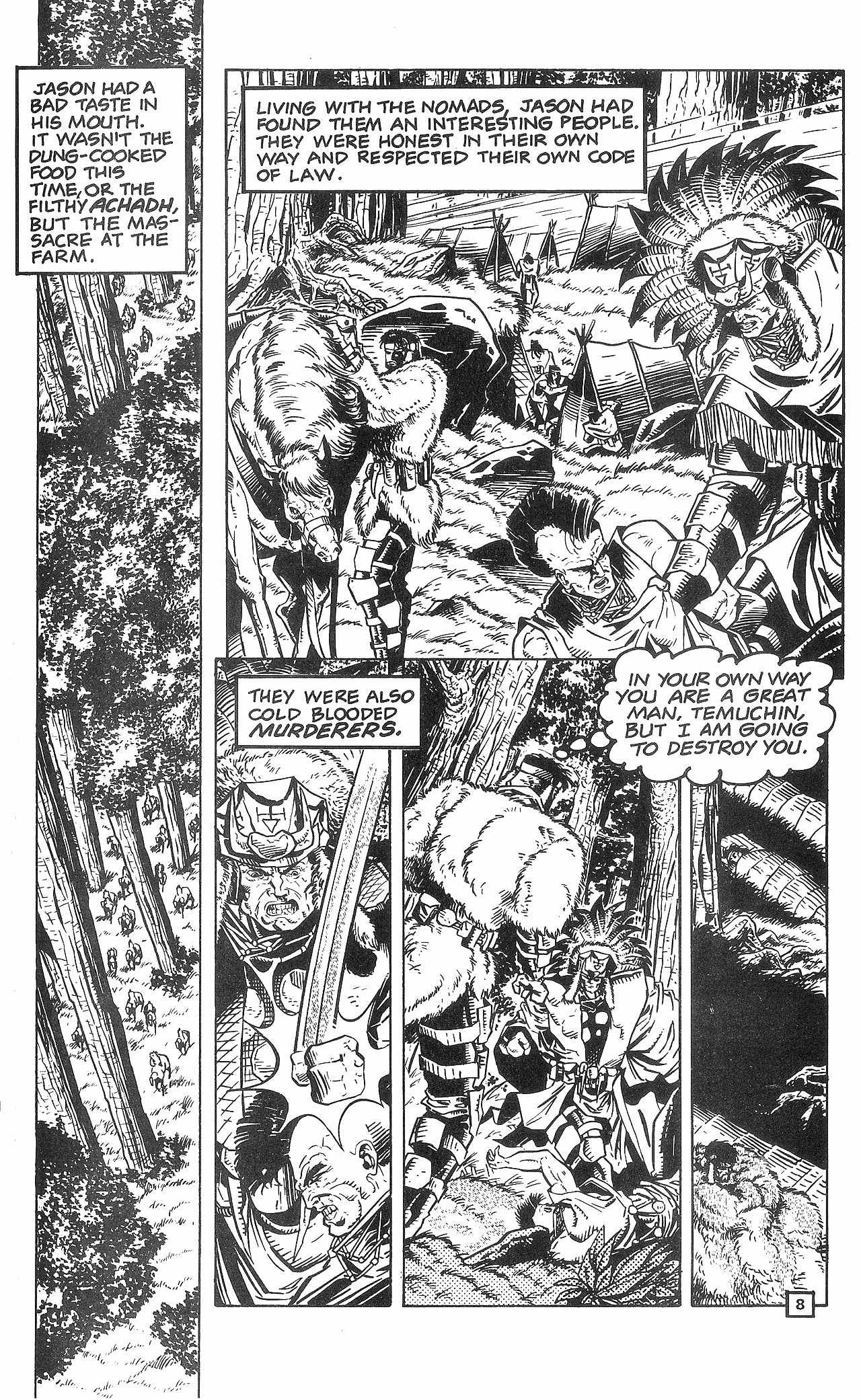 Read online Deathworld Book Three comic -  Issue #3 - 10