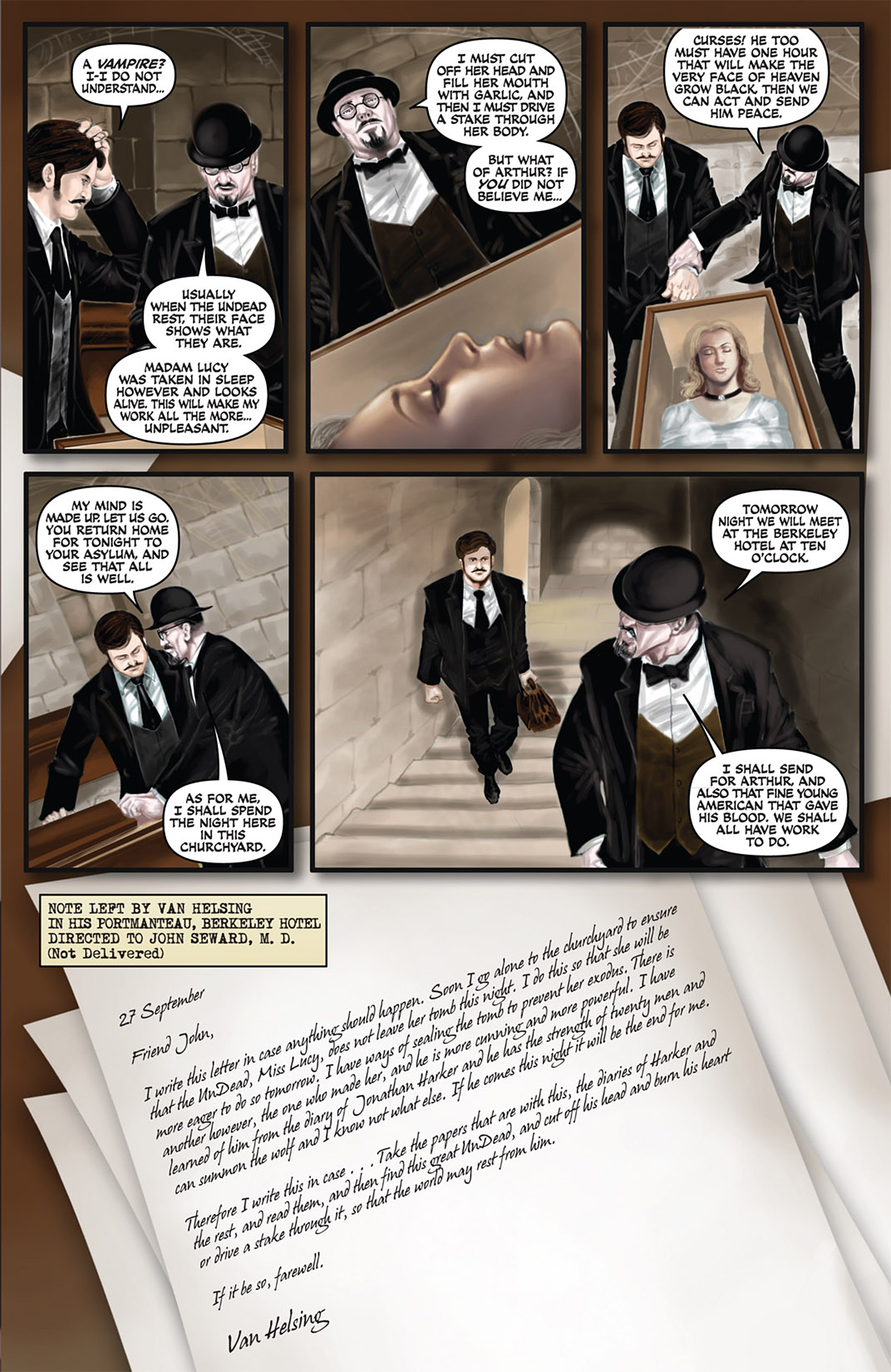 Read online The Complete Dracula comic -  Issue #3 - 25