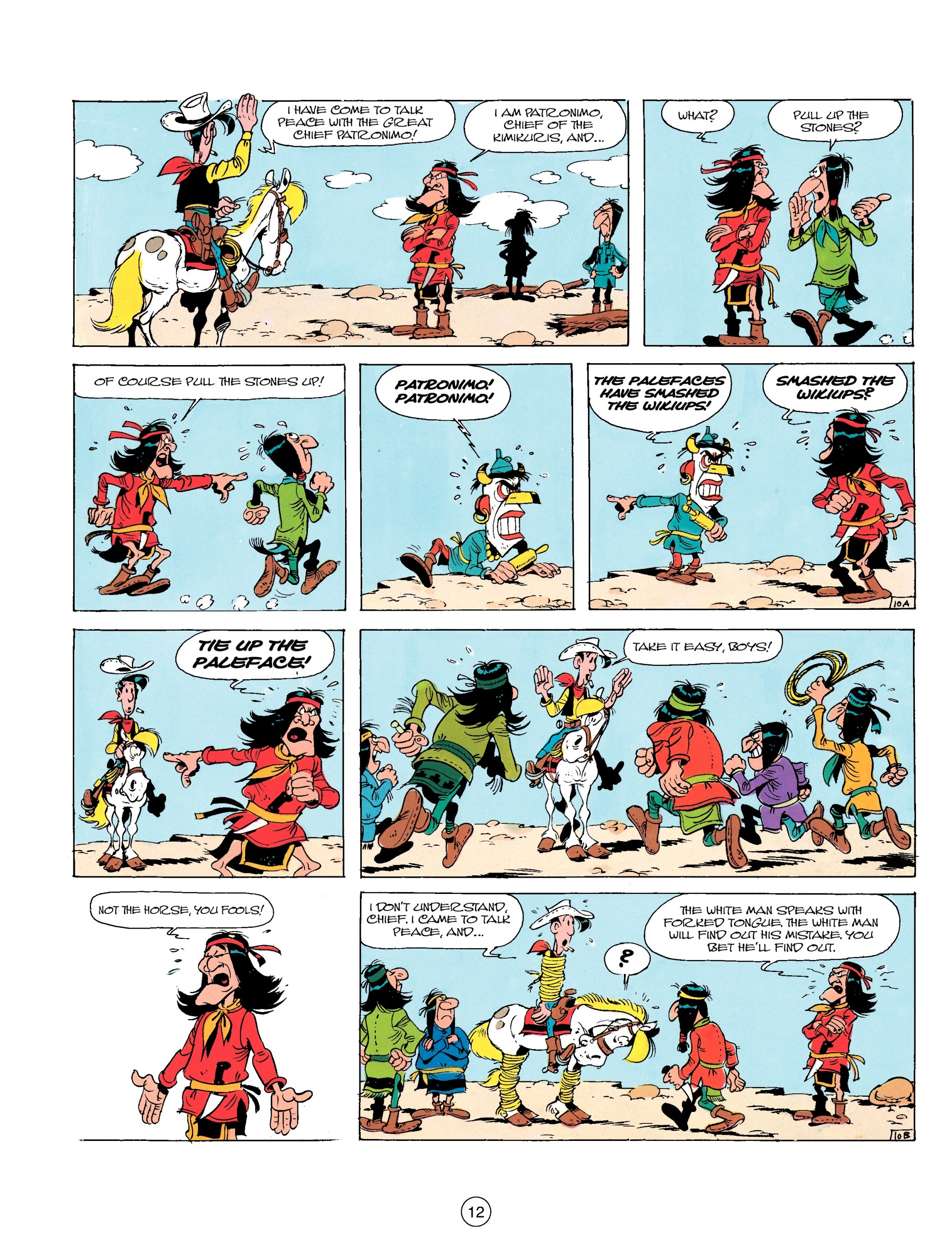 Read online A Lucky Luke Adventure comic -  Issue #17 - 12